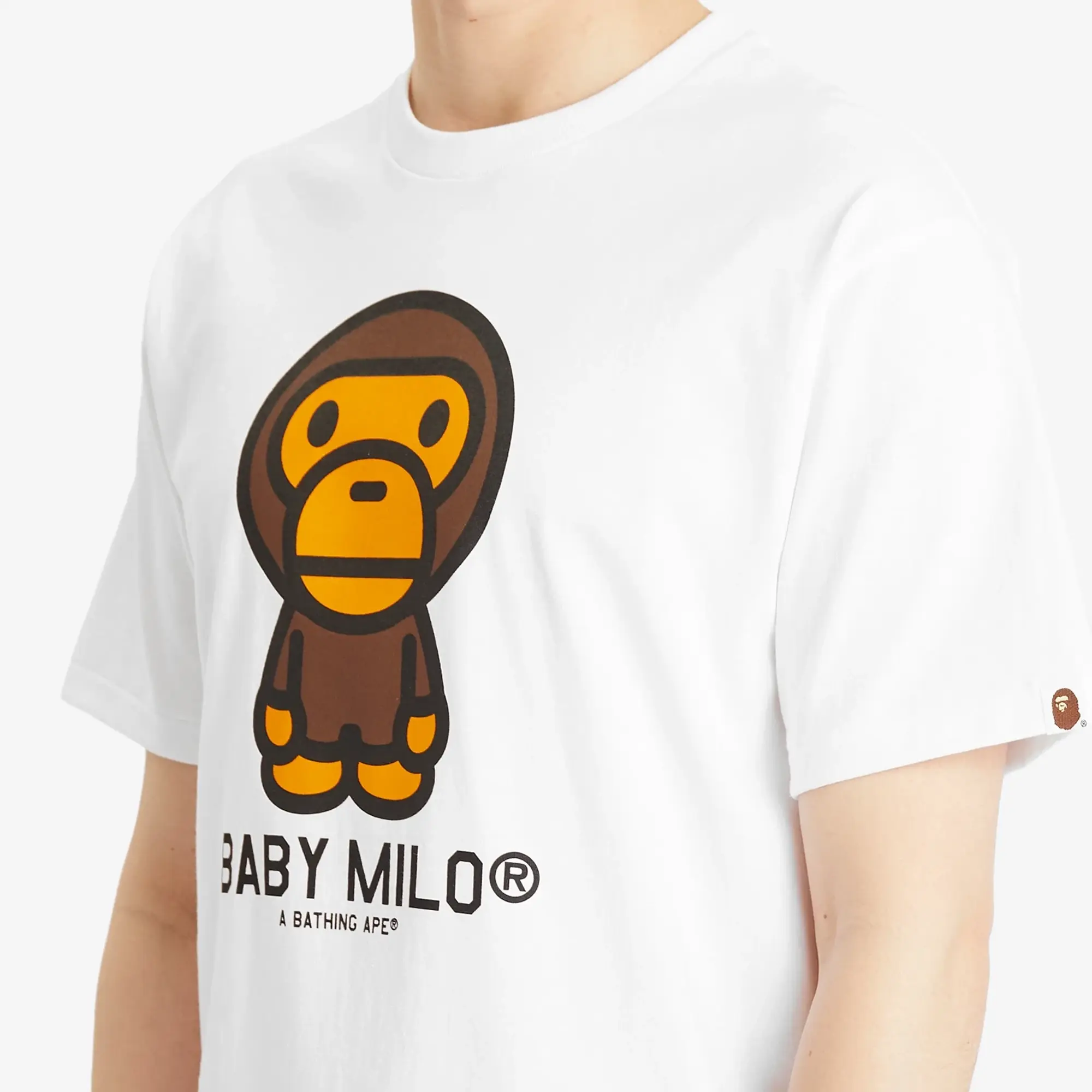 A Bathing Ape Men's Babyilo Tee White