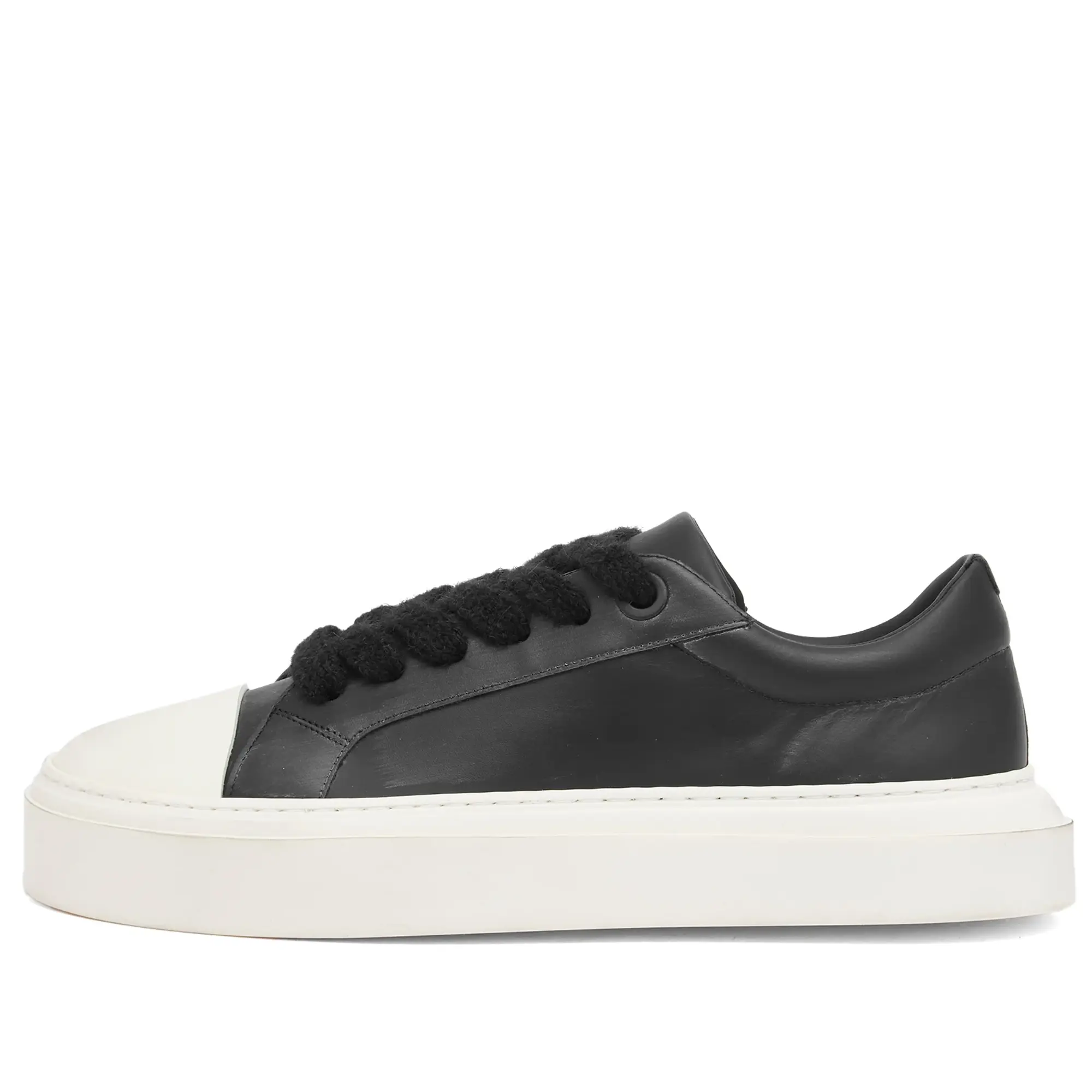 Cole Buxton Men's Toe Cap Sneaker Black