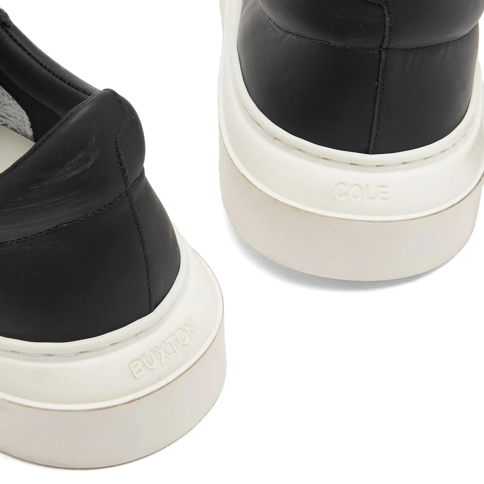 Cole Buxton Men's Toe Cap Sneaker Black
