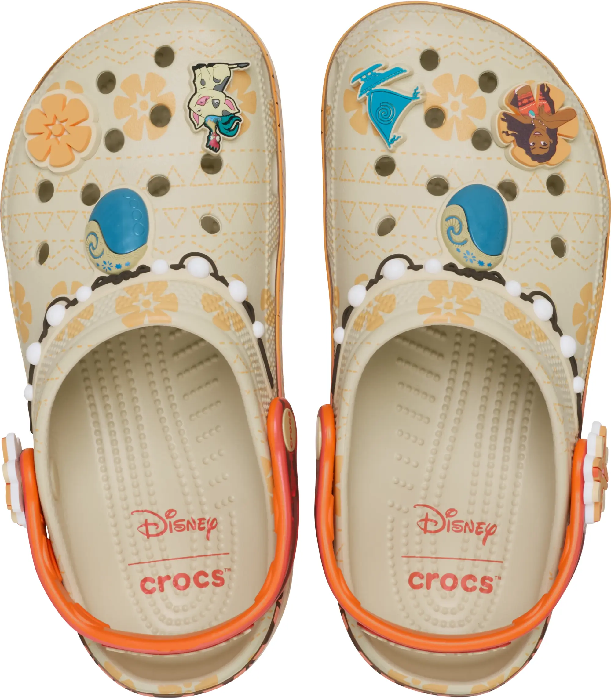 Crocs | Unisex | Disney Moana Classic | Clogs | Multi | W4/M3