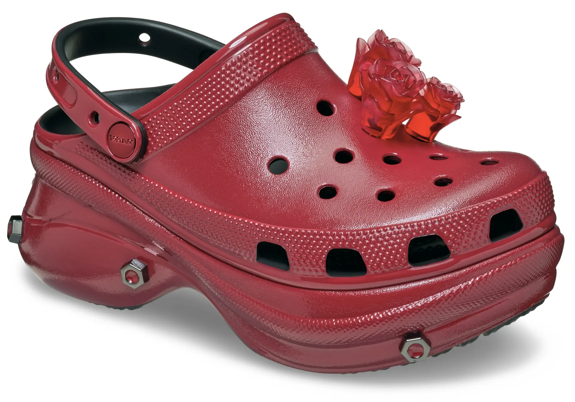 Crocs | Women | Louane X Crocs Bae | Clogs | Black / Red | 2