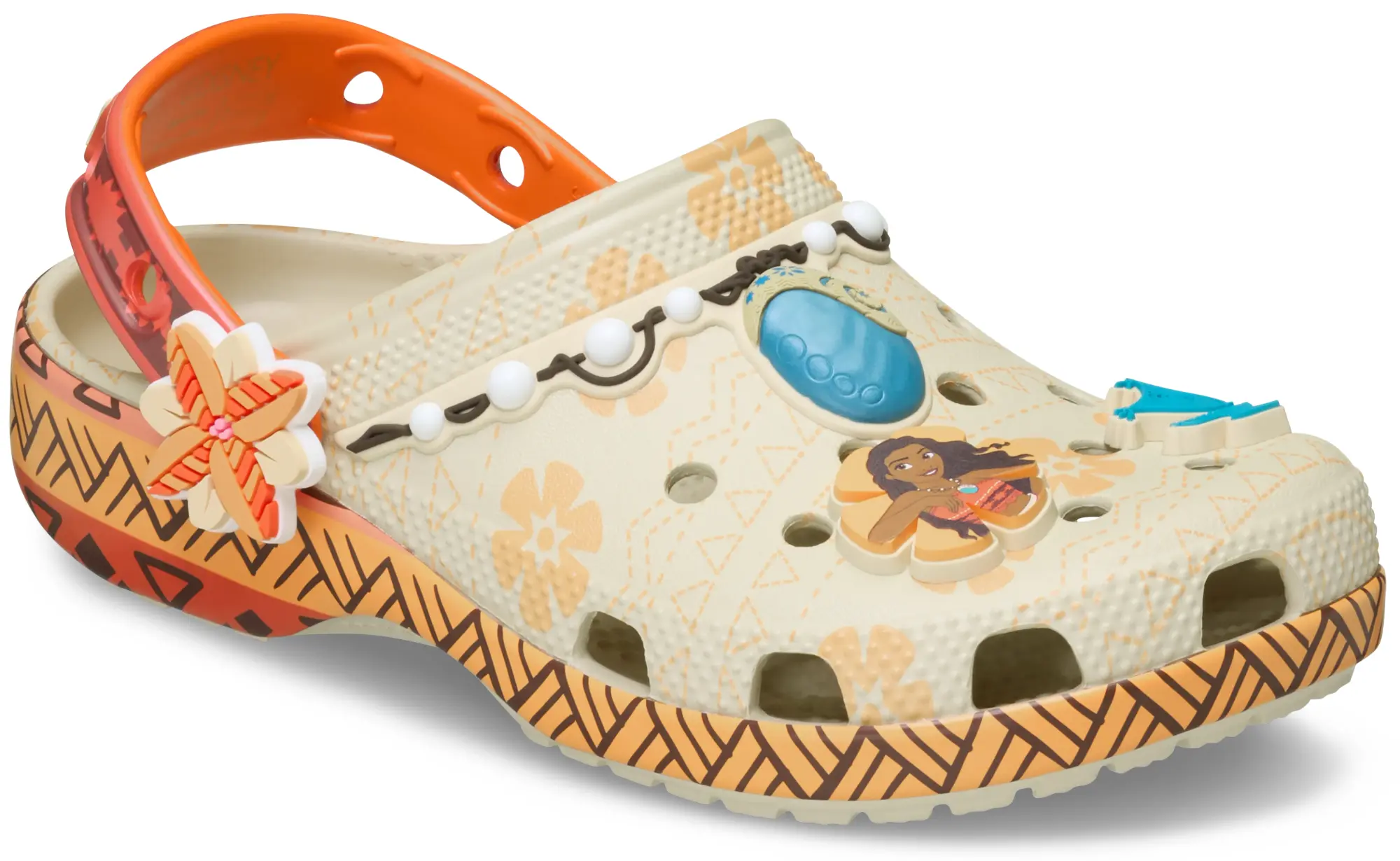 Crocs | Kids | Disney Moana Classic | Clogs | Multi | C11