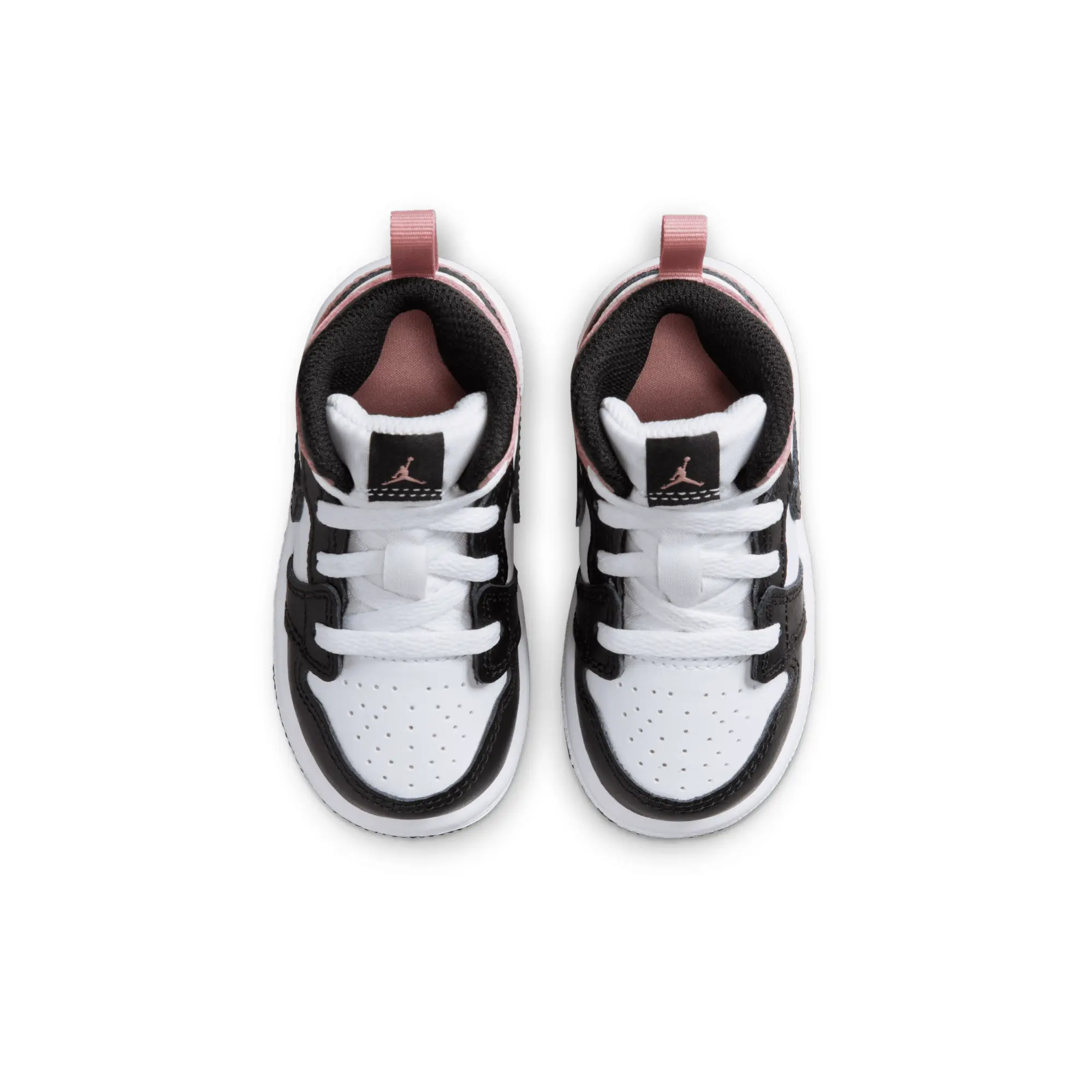 Nike Jordan 1 Mid Baby/Toddler Shoes - White
