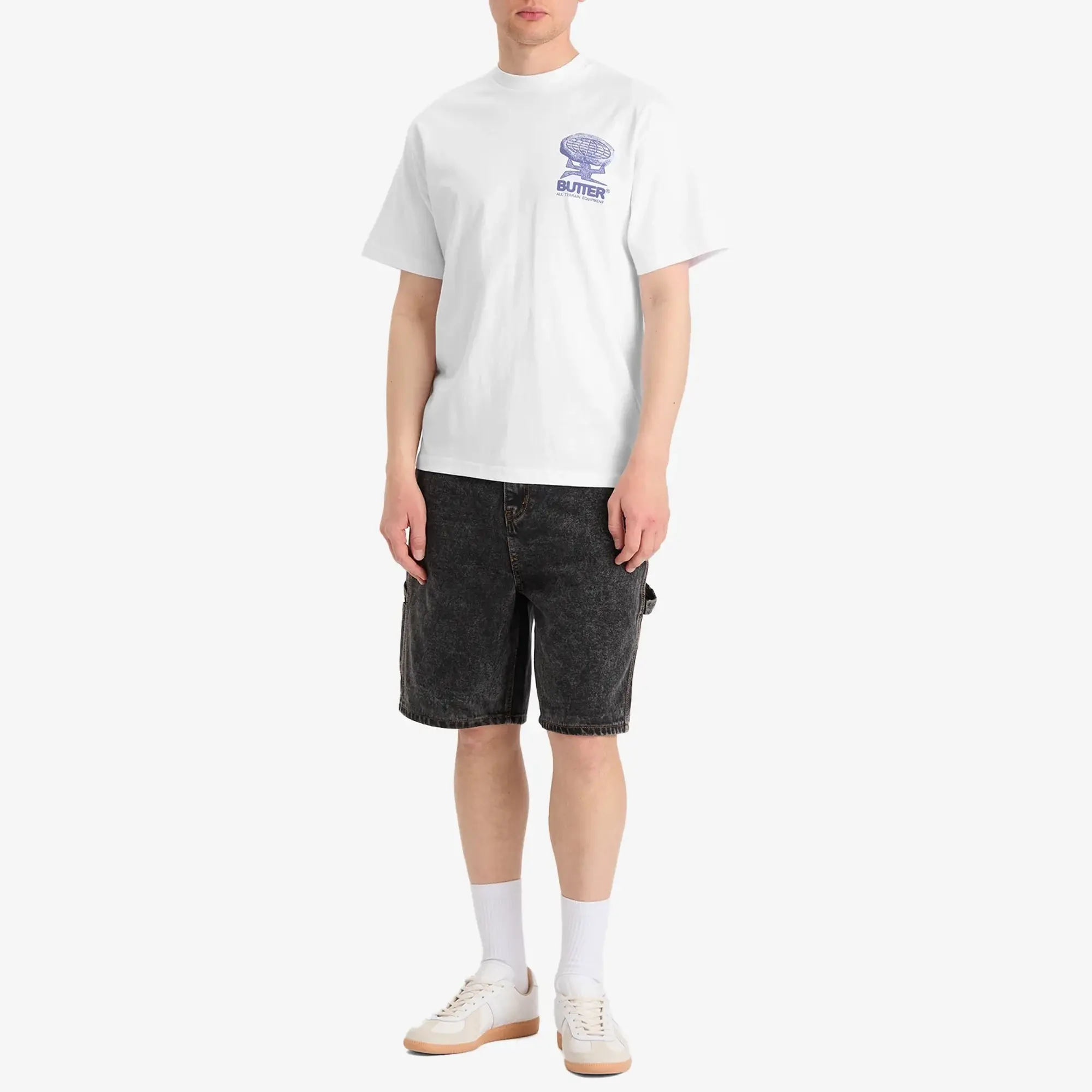 Butter Goods Men's Weathergear Denim Shorts Gunmetal
