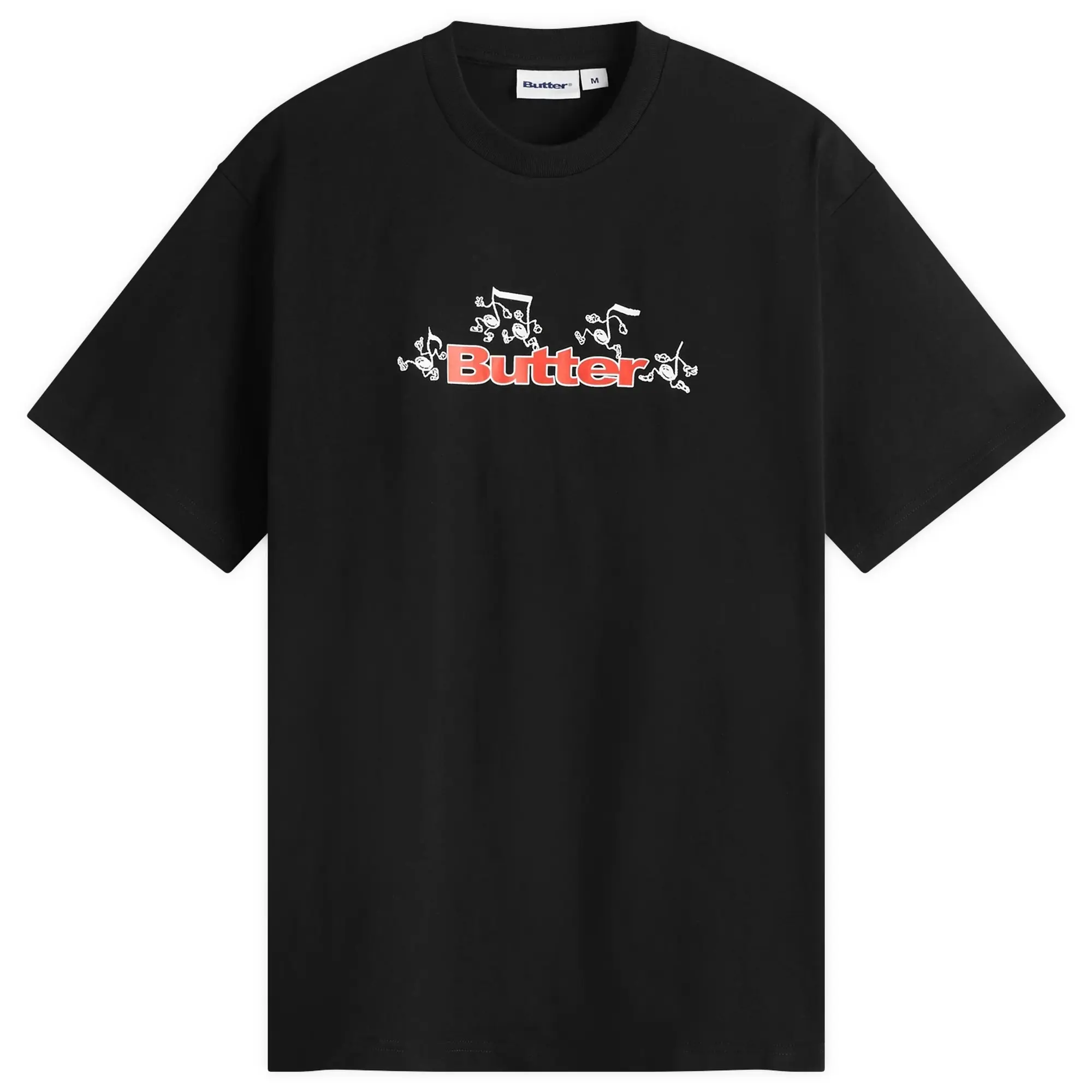 Butter Goods Men's Tempo Logo T-Shirt Black