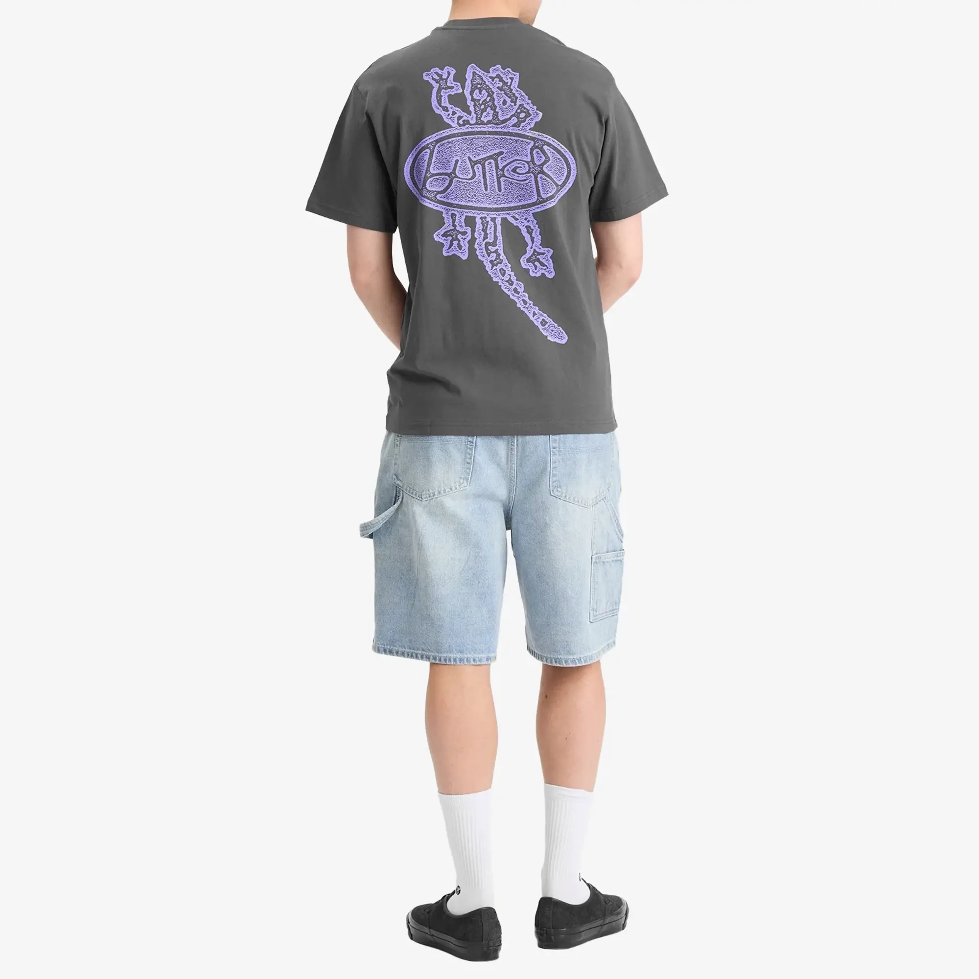 Butter Goods Men's Wipeout T-Shirt Washed Black