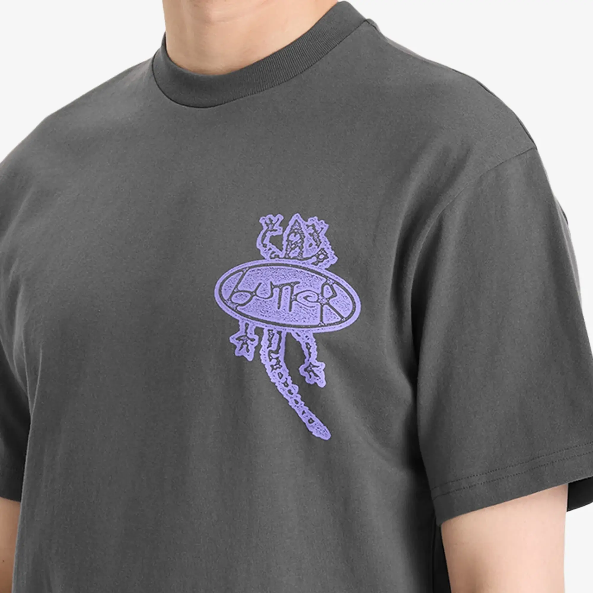 Butter Goods Men's Wipeout T-Shirt Washed Black