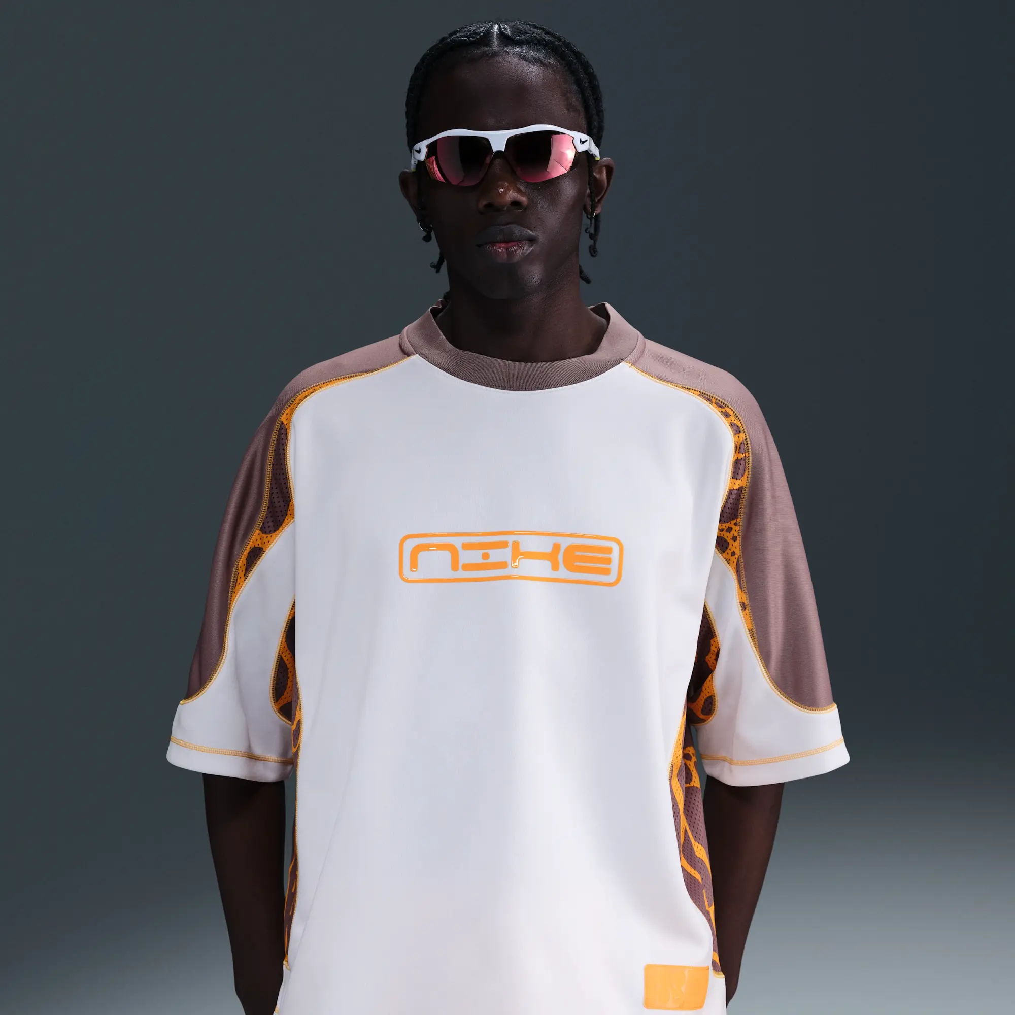 Nike Project F.R.O.G. Men's Short-Sleeve Top - White - Polyester