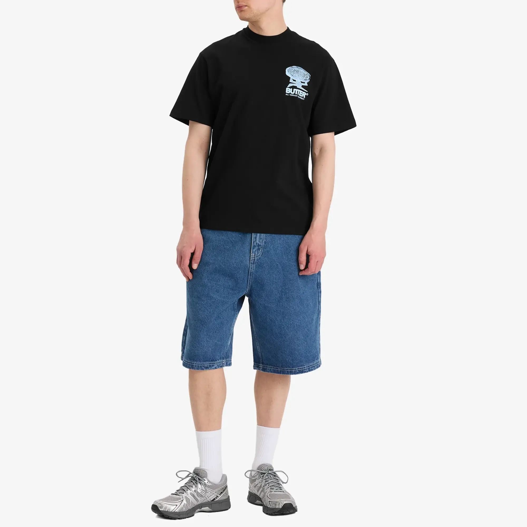 Butter Goods Men's Terrain T-Shirt Black