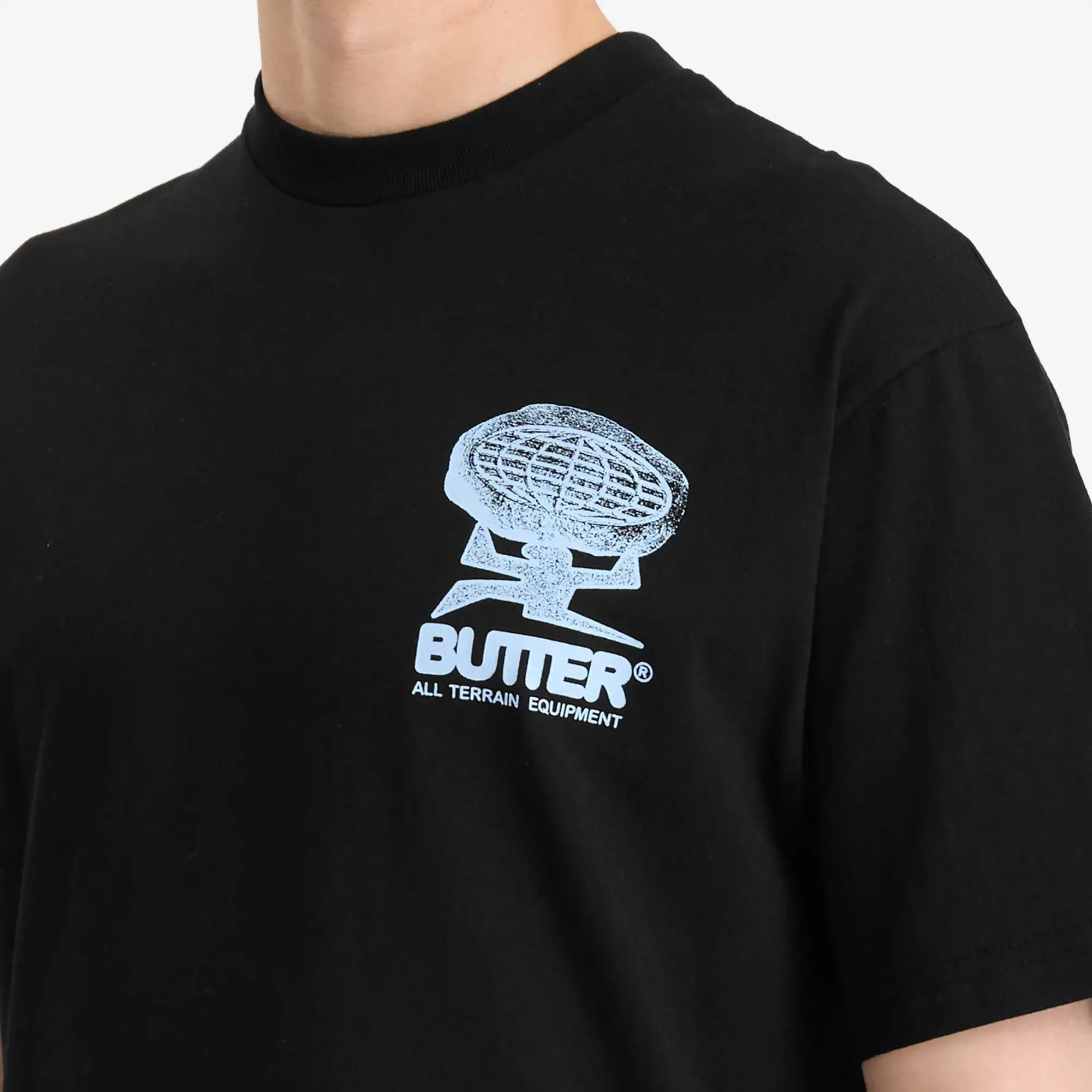 Butter Goods Men's Terrain T-Shirt Black
