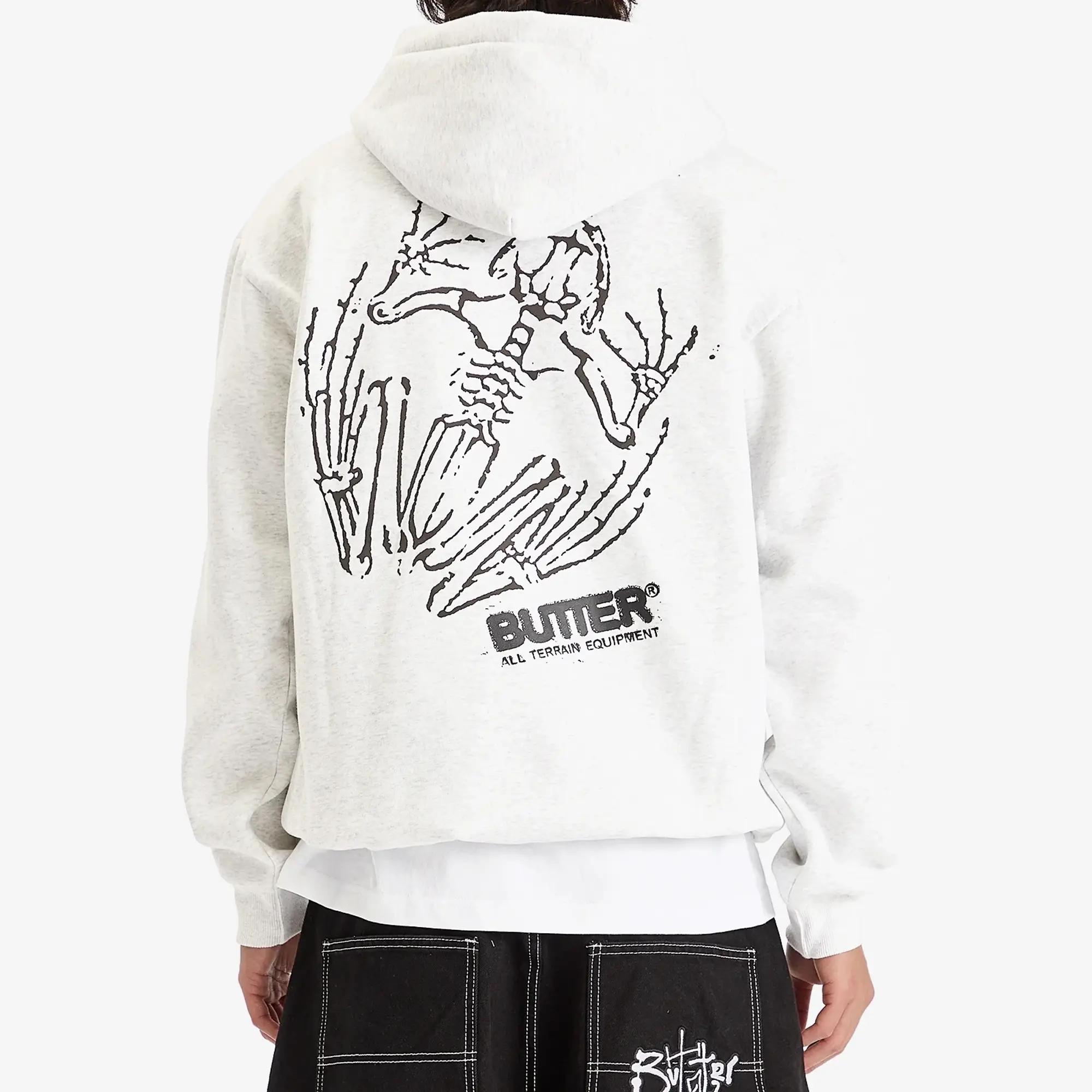 Butter Goods Men's Fossil Hoodie Ash