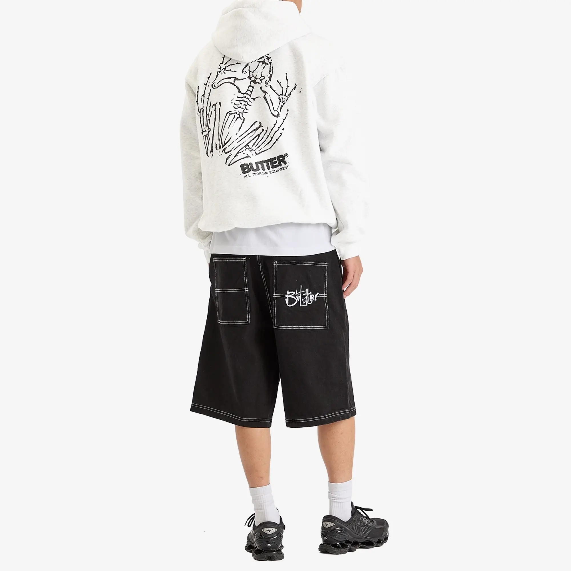 Butter Goods Men's Fossil Hoodie Ash