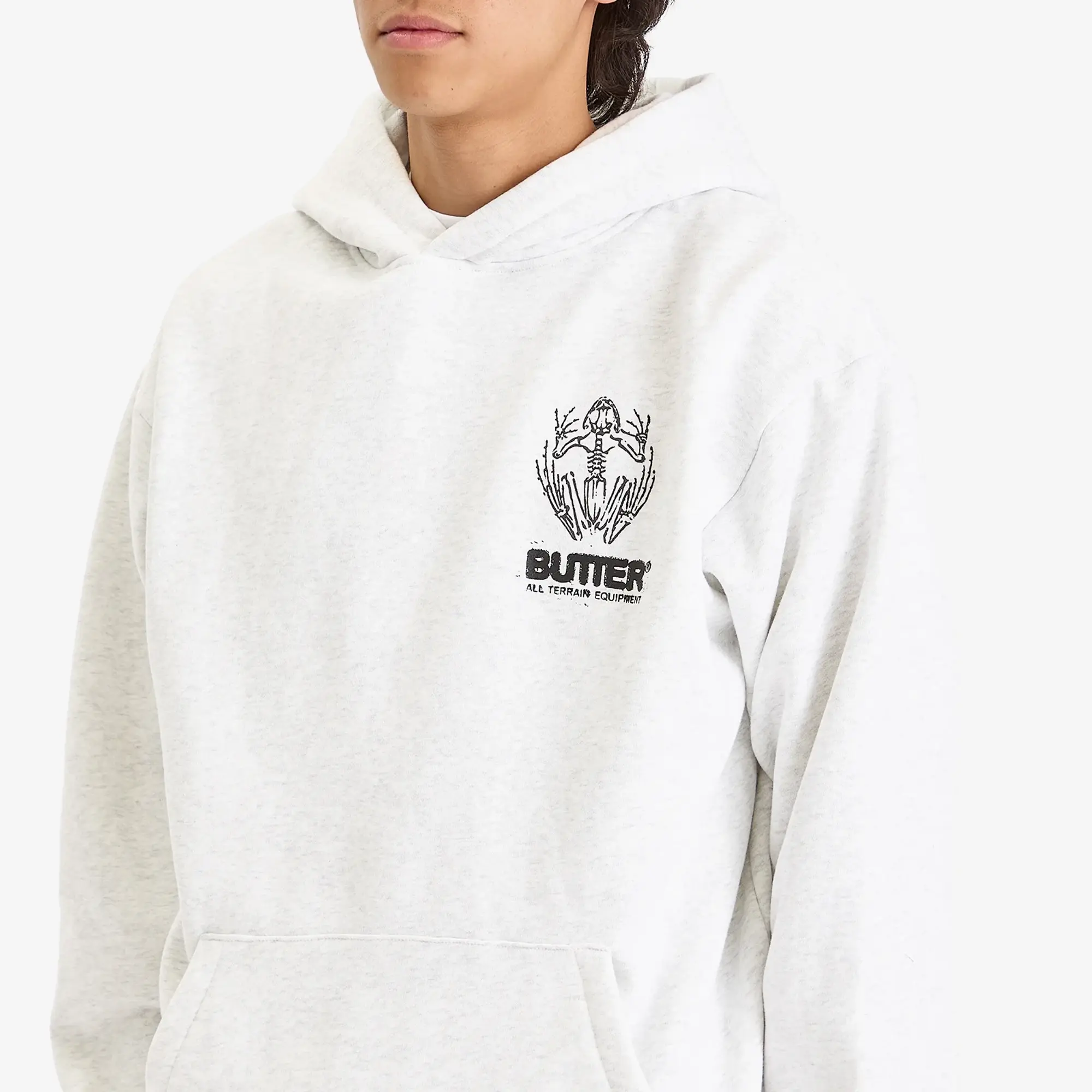 Butter Goods Men's Fossil Hoodie Ash