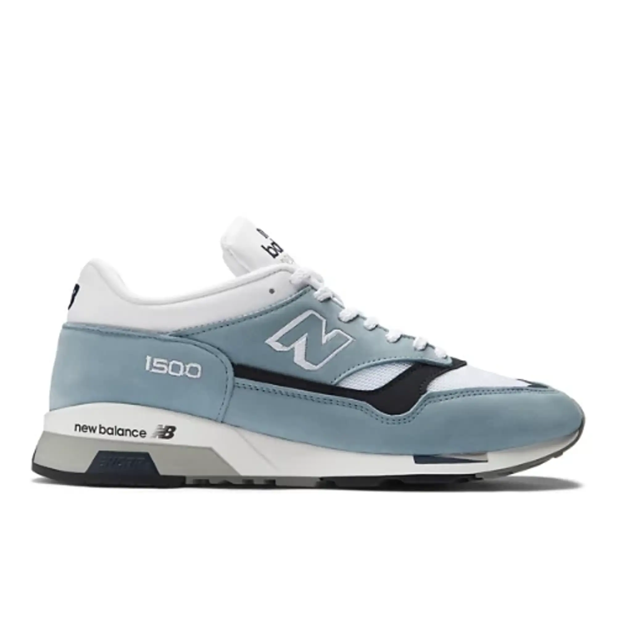 New Balance Unisex Made in UK 1500 in Blue/White/Grey Suede/Mesh
