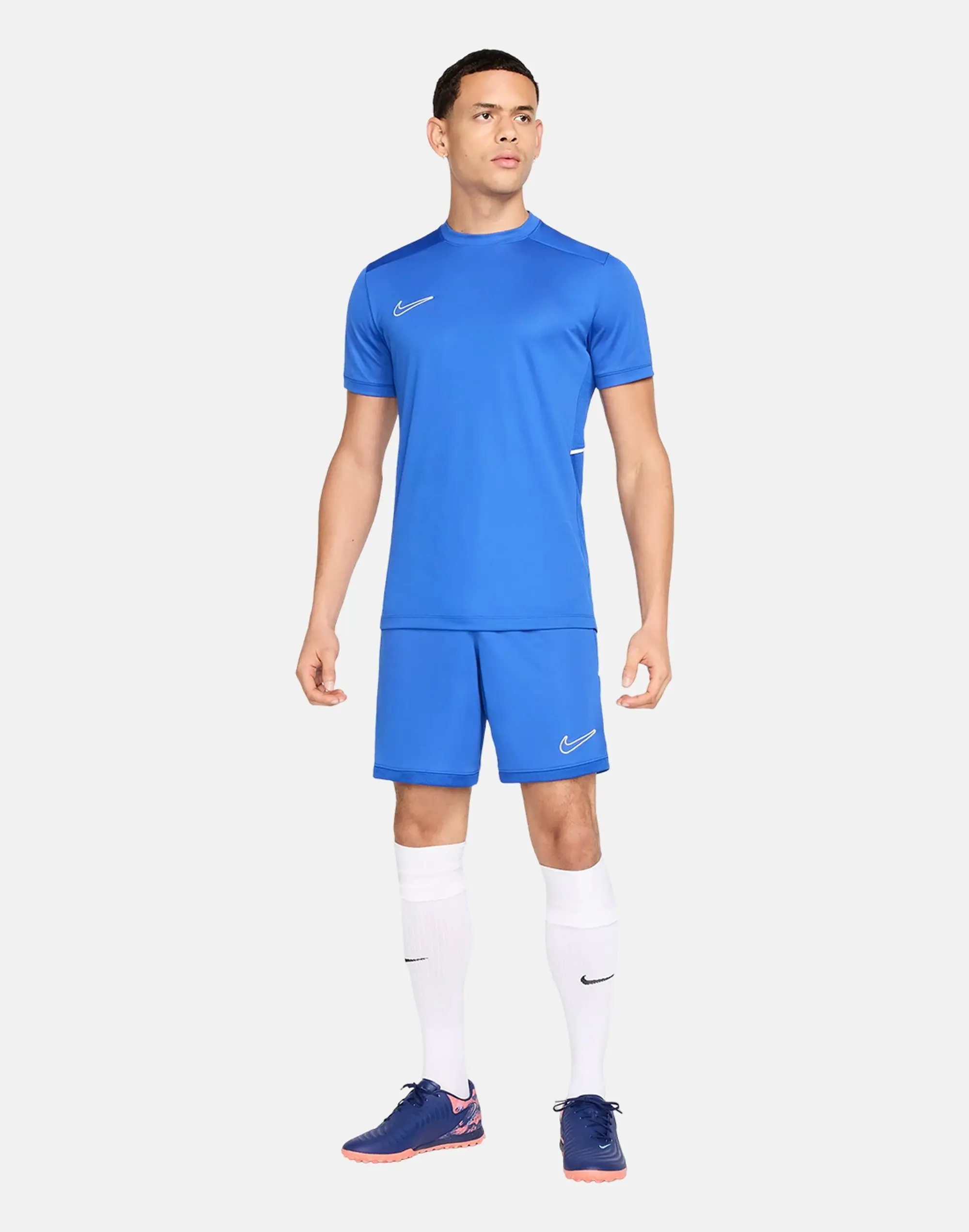 Men's Nike Academy Shorts in Blue/White 
