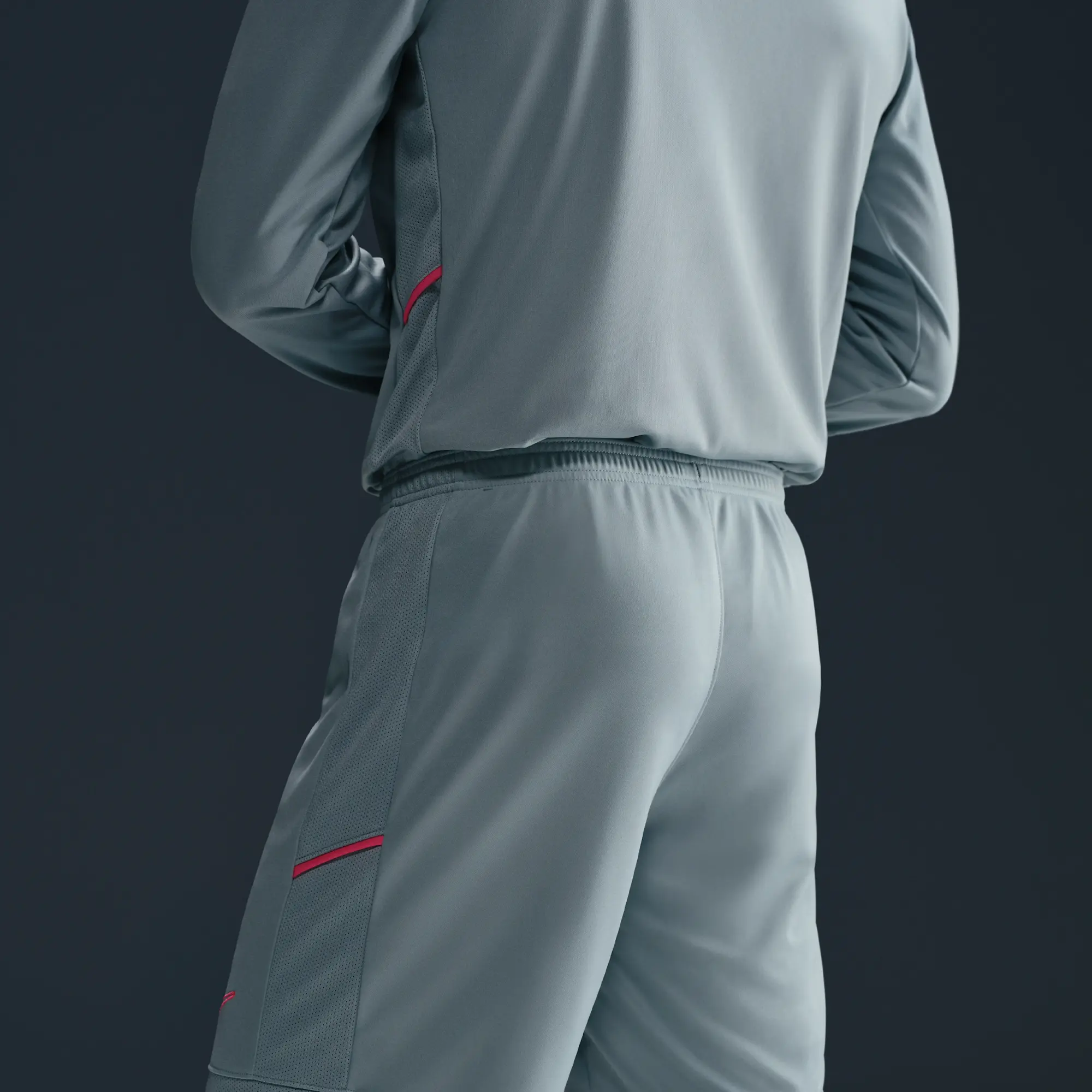 Nike Academy Men's Dri-FIT Football Shorts - Grey - Polyester