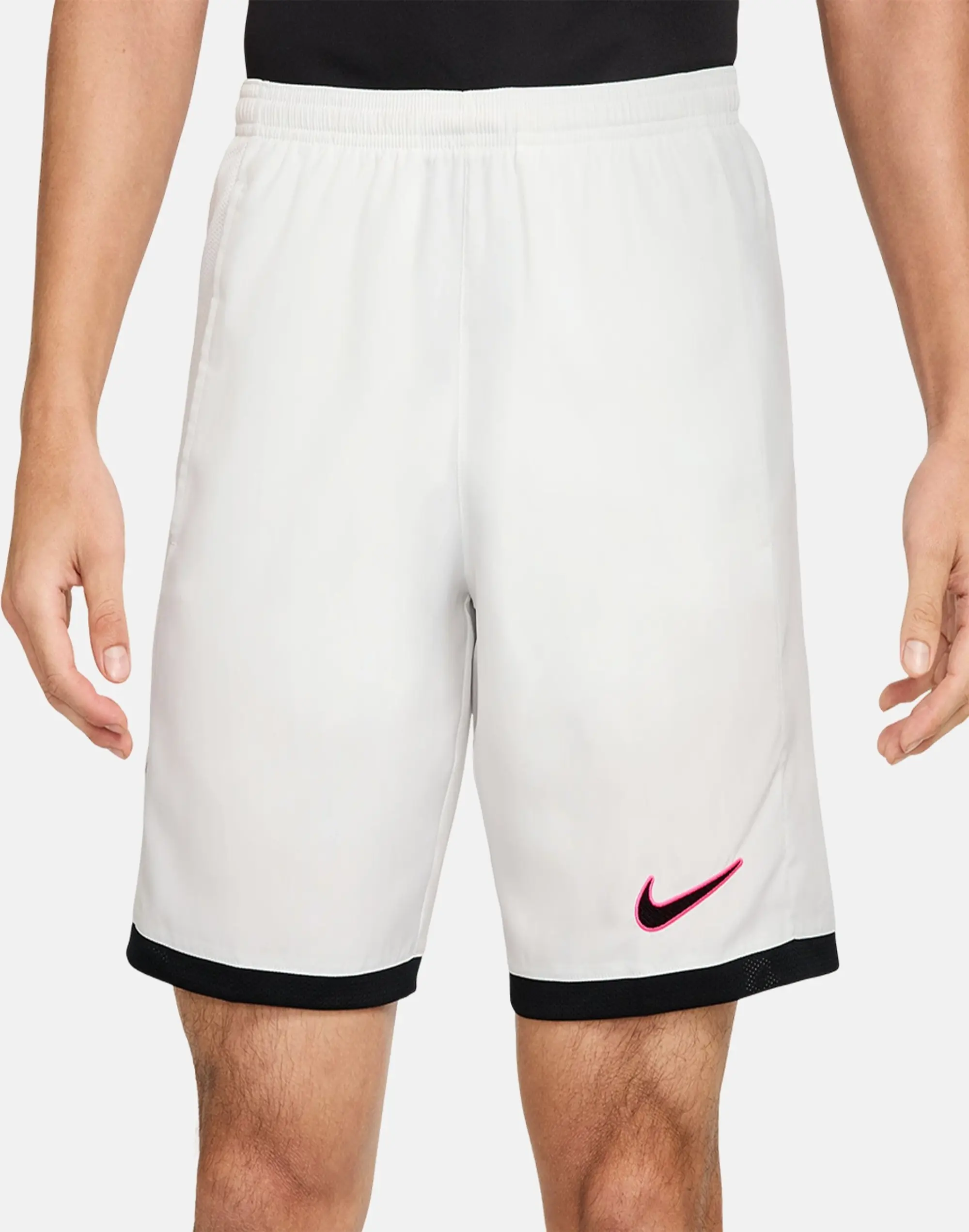 Men's Nike Academy Woven Shorts in Black/White 