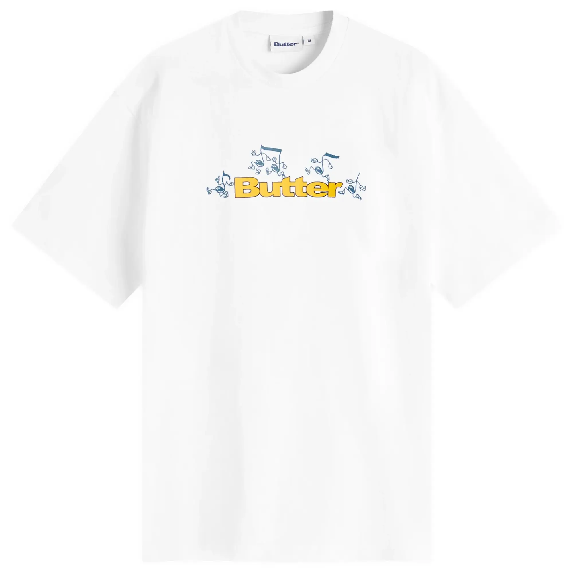 Butter Goods Men's Tempo Logo T-Shirt White