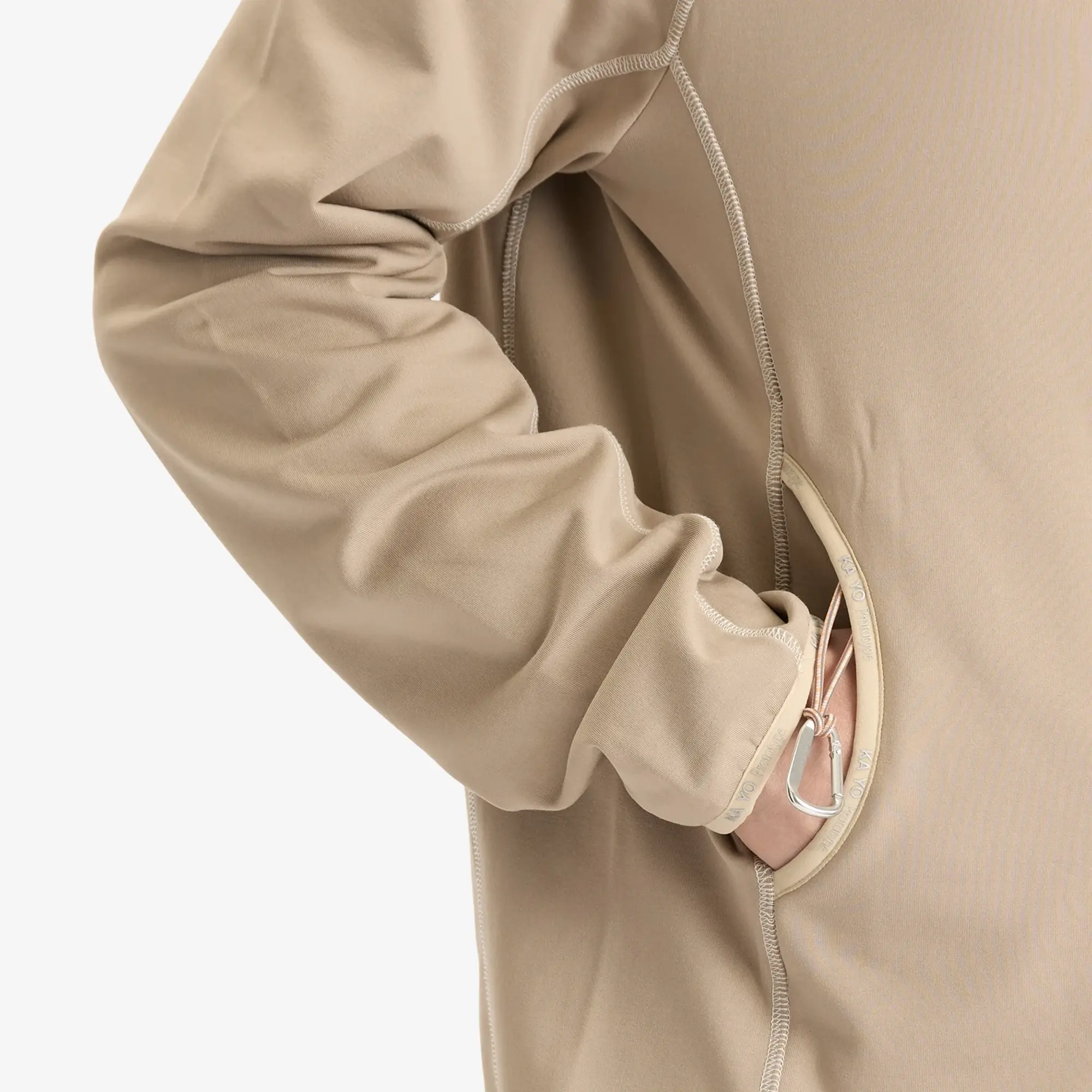 KA_YO_Prototype Men's Solaris Base Layer Sand