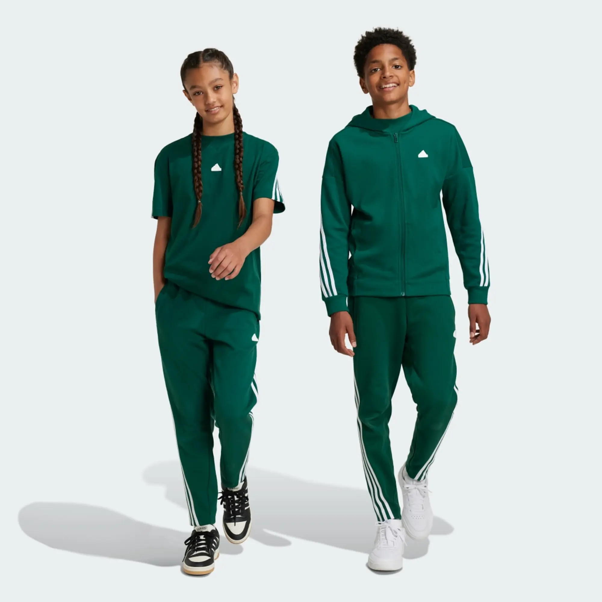 adidas Future Icons 3-Stripes Ankle-Length Tracksuit Bottoms
