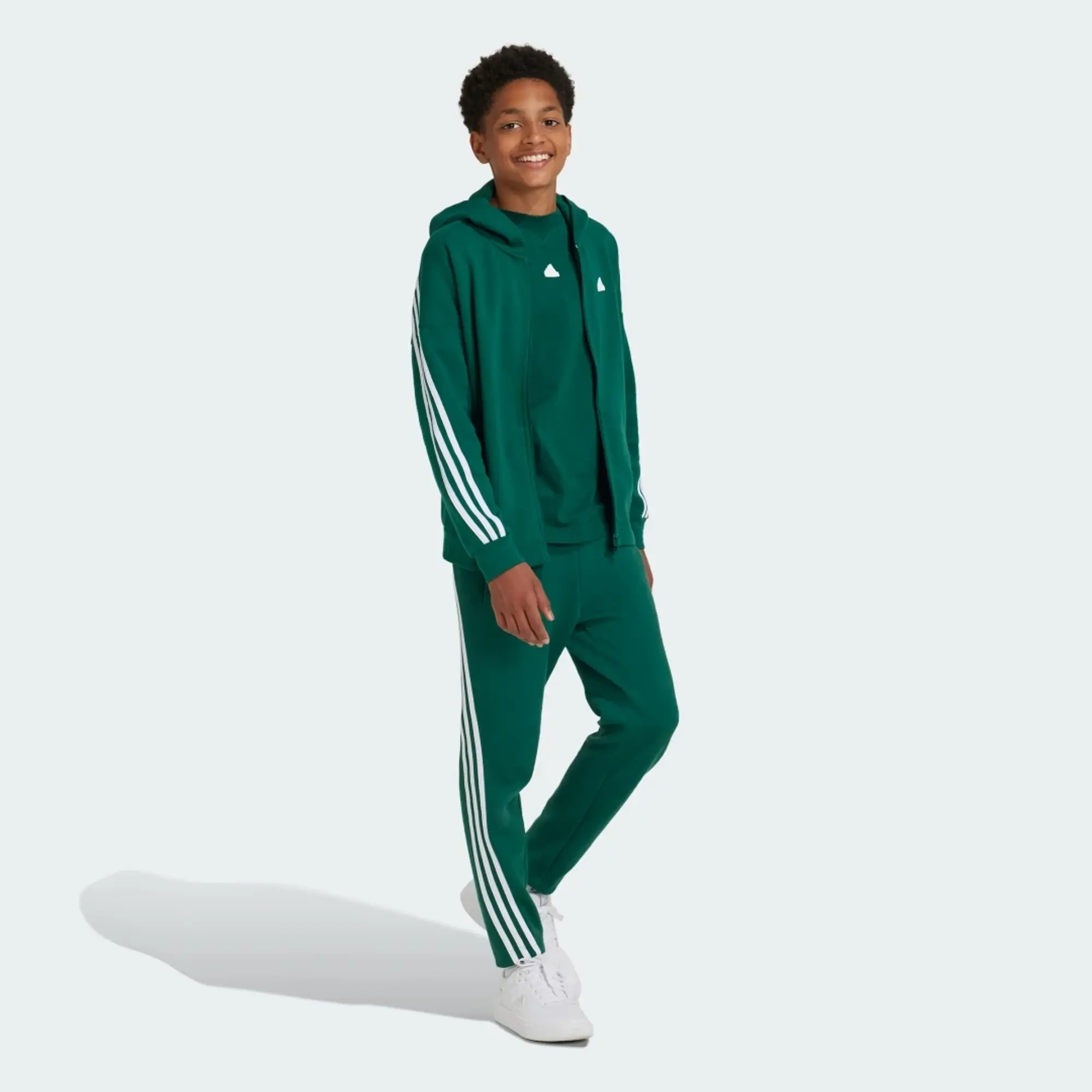 adidas Future Icons 3-Stripes Ankle-Length Tracksuit Bottoms