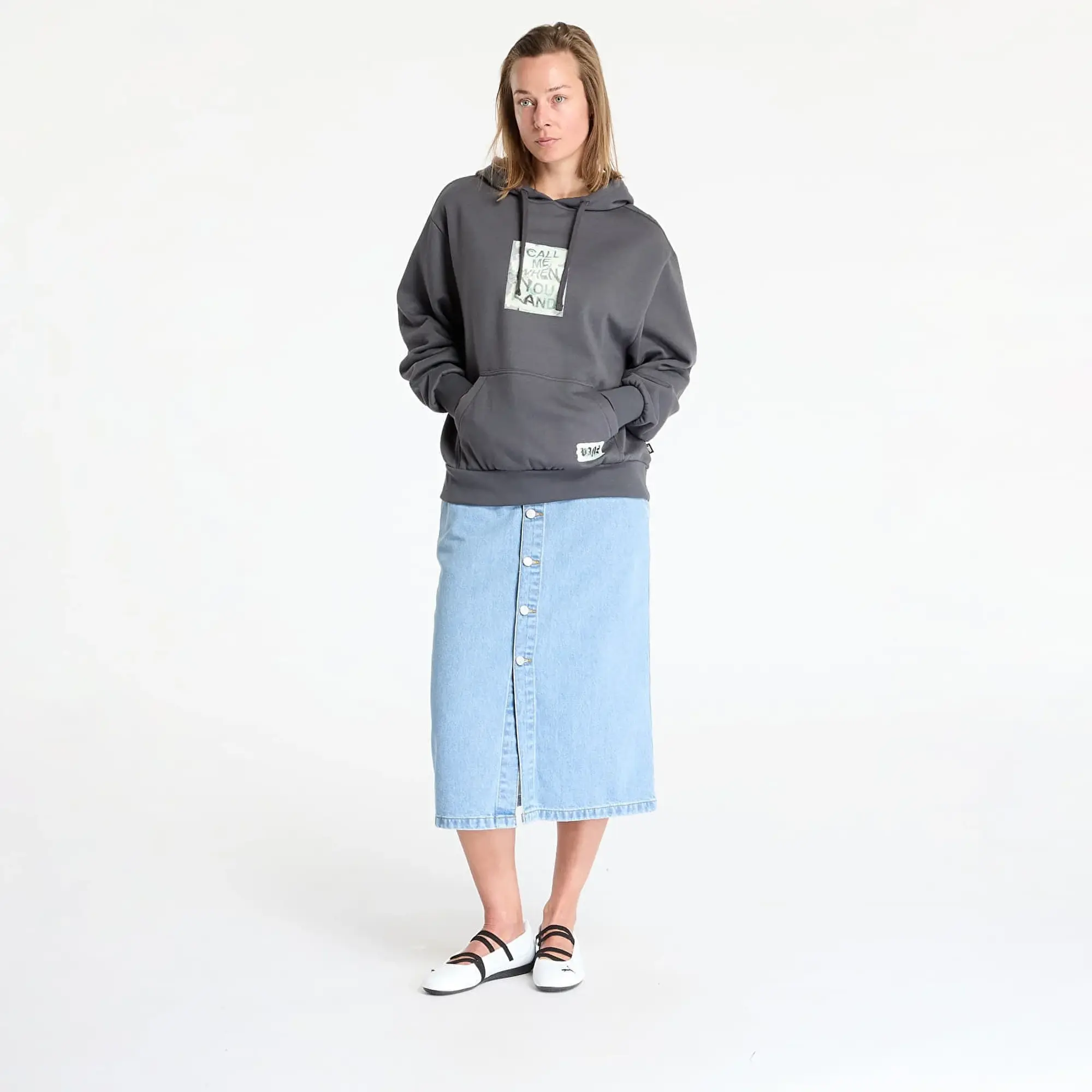 Sweatshirt Vans Missed Flights Bloussan Asphalt Xs