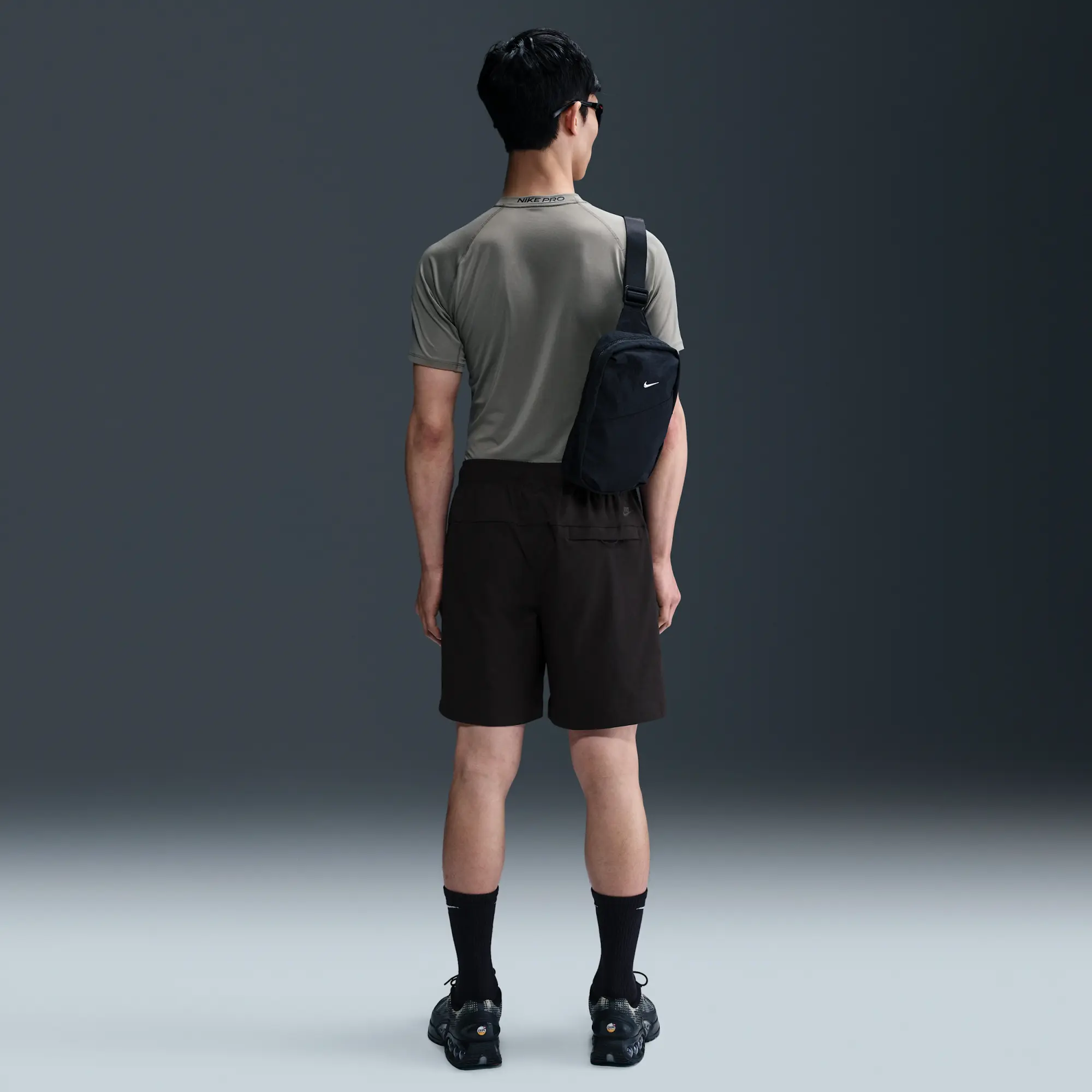 Nike Tech Men's Woven Shorts - Black - Nylon/Elastane