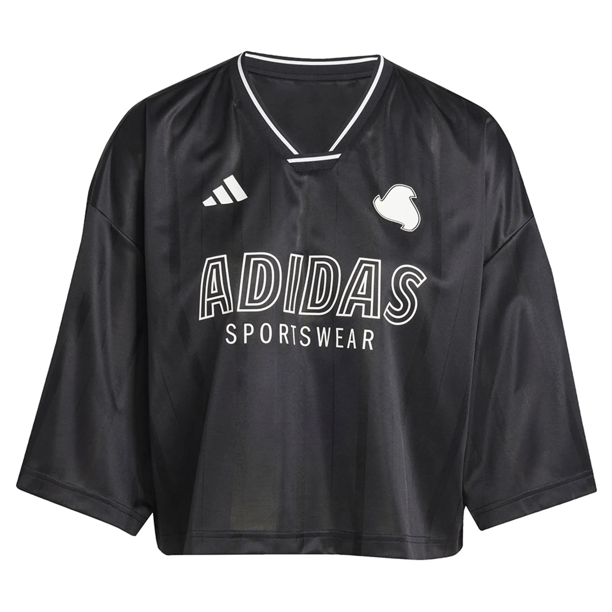 Adidas Tiro Cut 3 Stripes Oversized Jersey Short Sleeve T-shirt