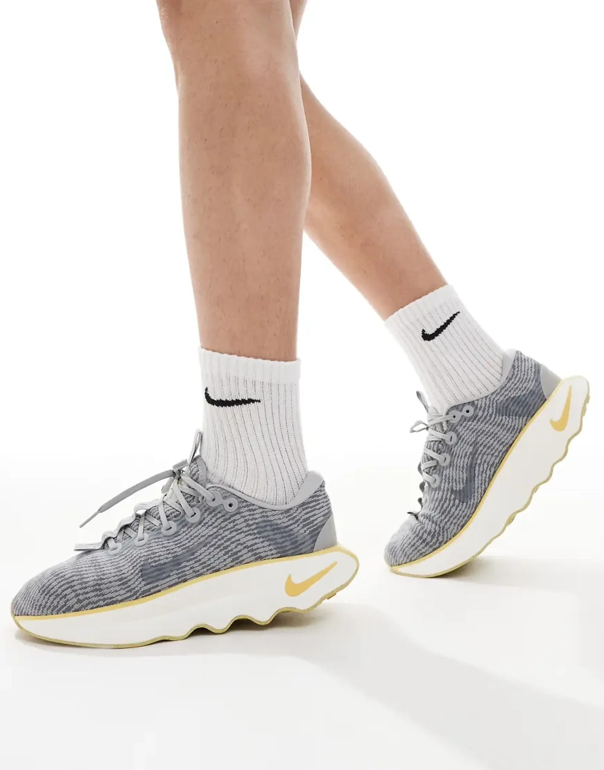 Nike Training Motiva Trainers In Grey