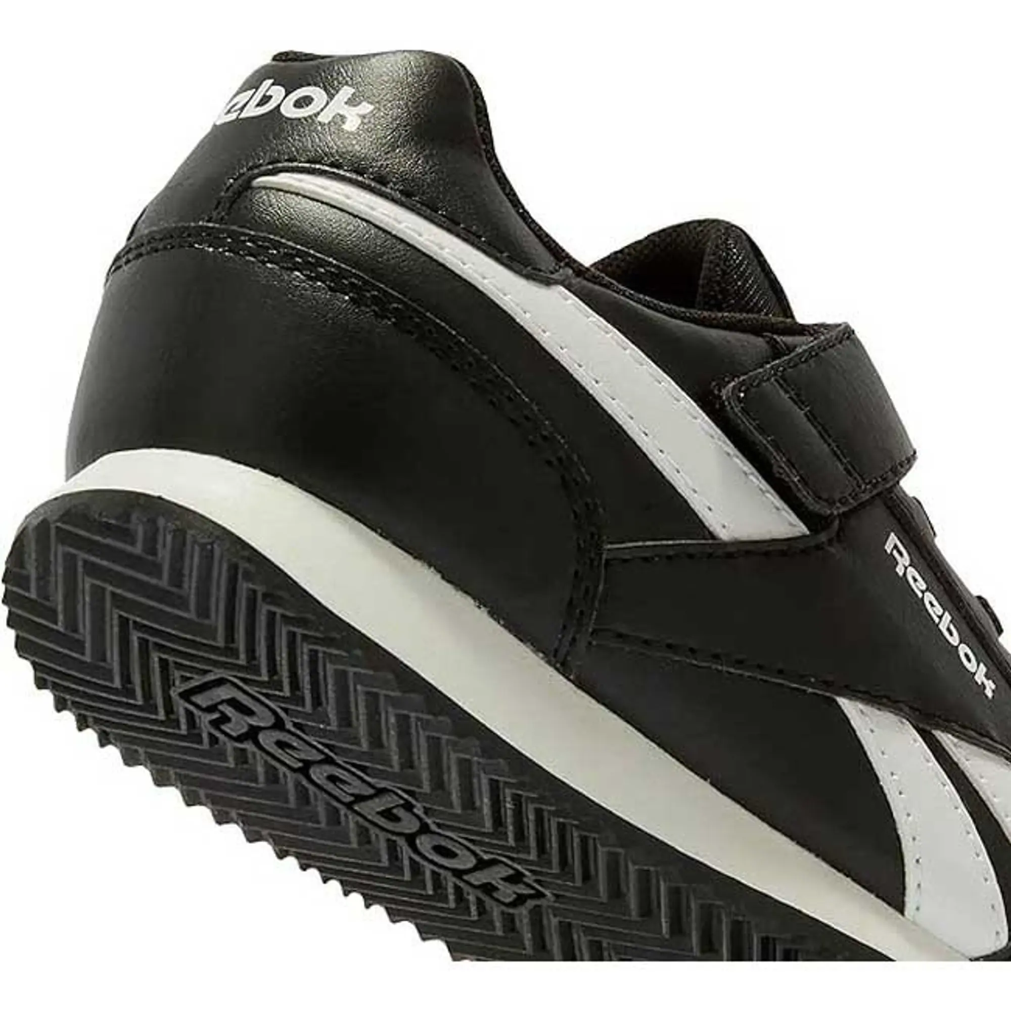 Reebok Royal Jog 3.0 Elastic & Top Strap Children Trainers