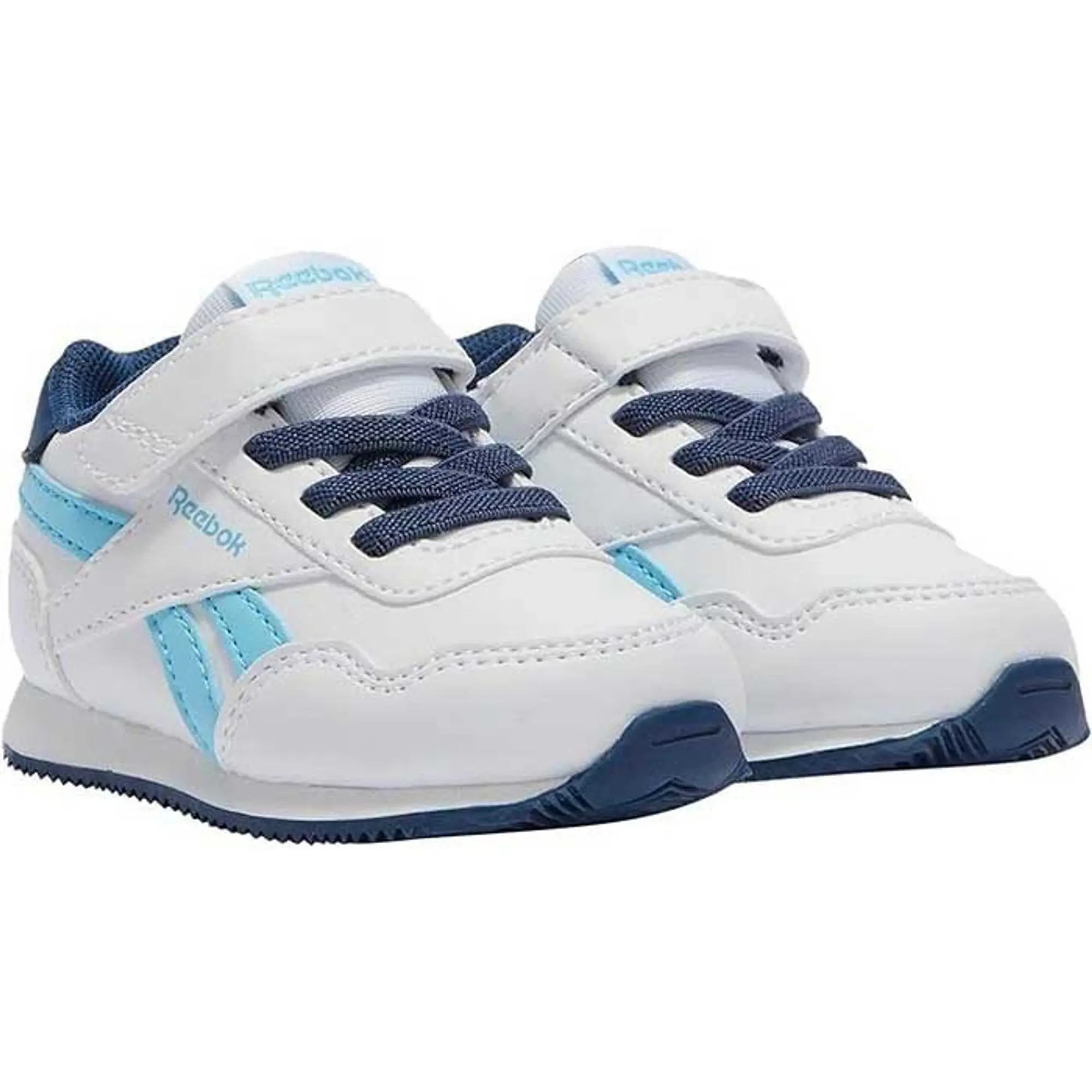 Reebok Royal Jog 3.0 Elastic & Top Strap Infant Trainers