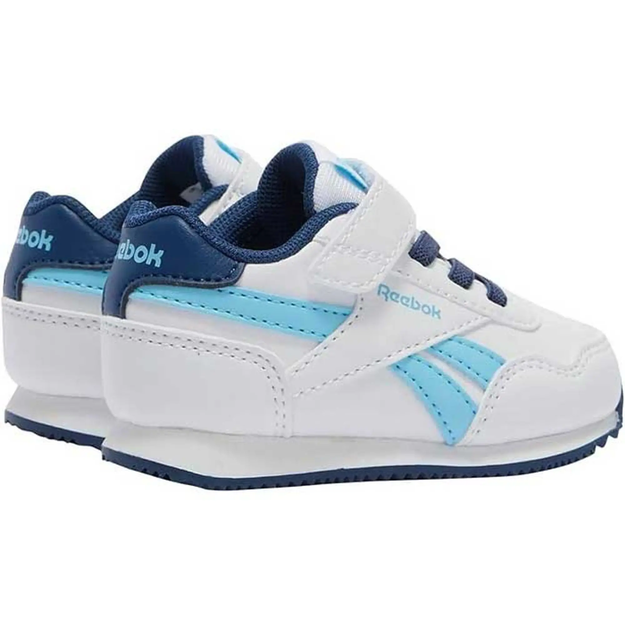Reebok Royal Jog 3.0 Elastic & Top Strap Infant Trainers