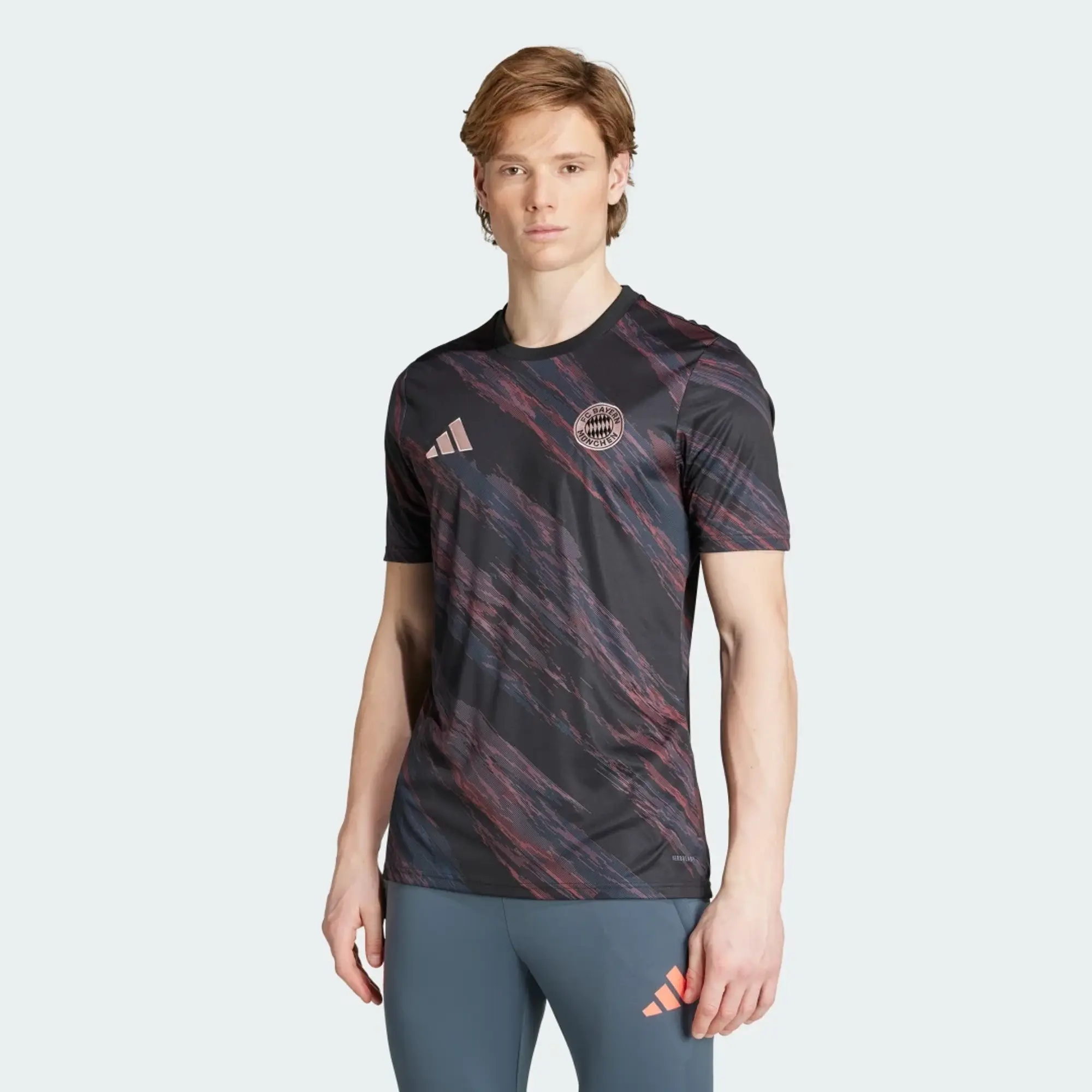 adidas Bayern Munich Mens SS Pre-Match Home Shirt 2025/26