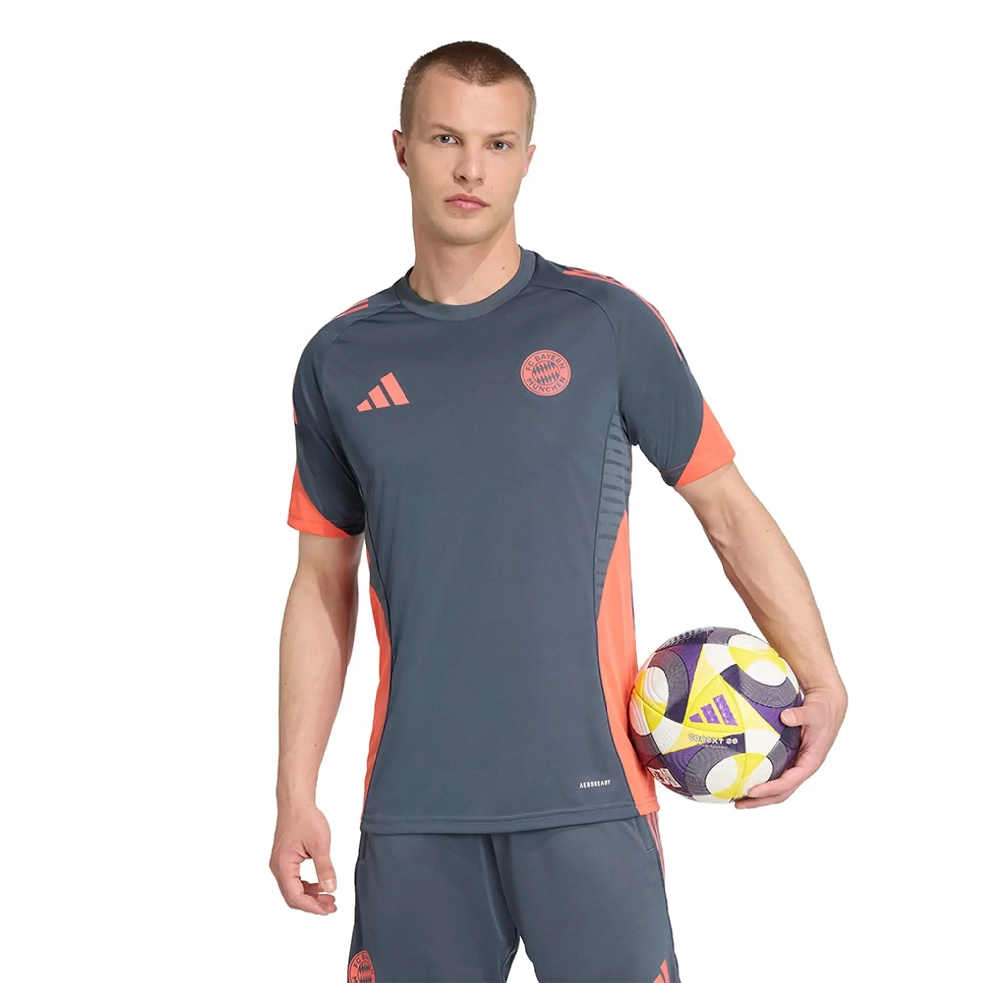 adidas Bayern Munich Mens SS Home Shirt 2025/26