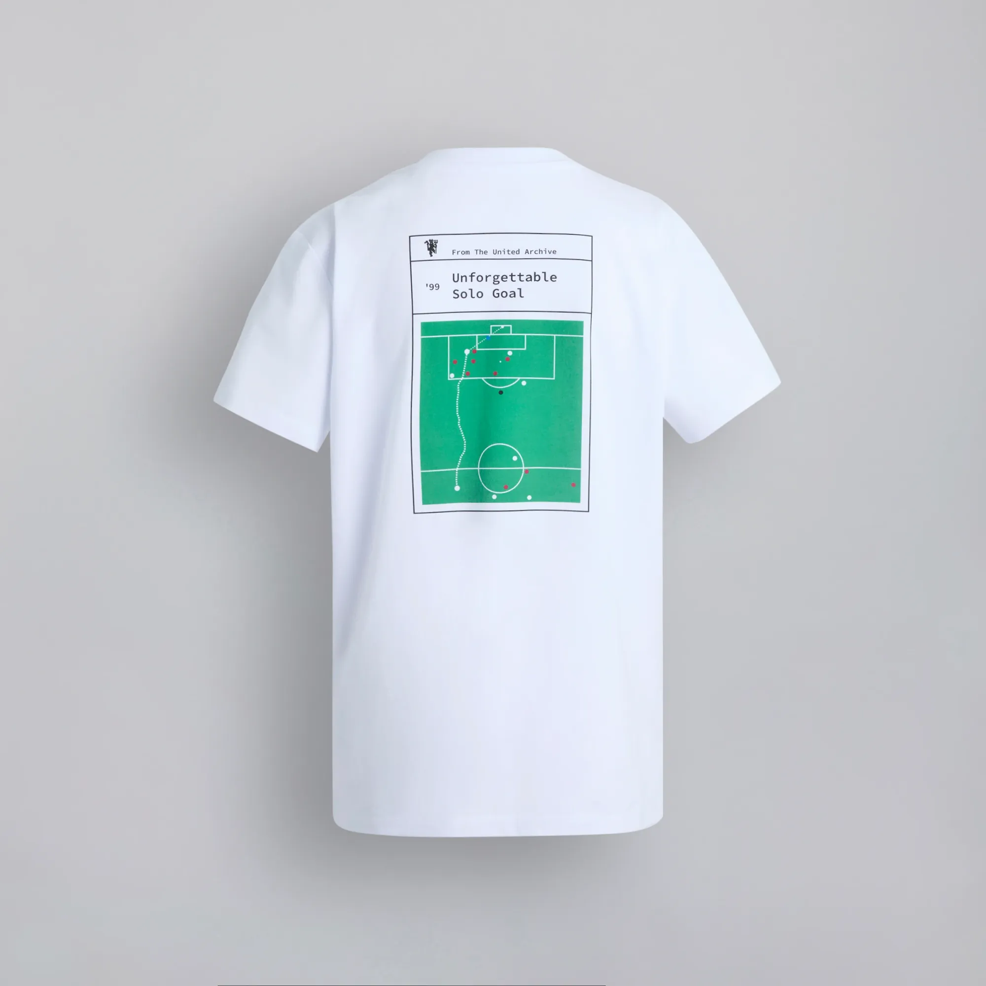 Manchester United Kids 99 Goal Tactics T-Shirt White