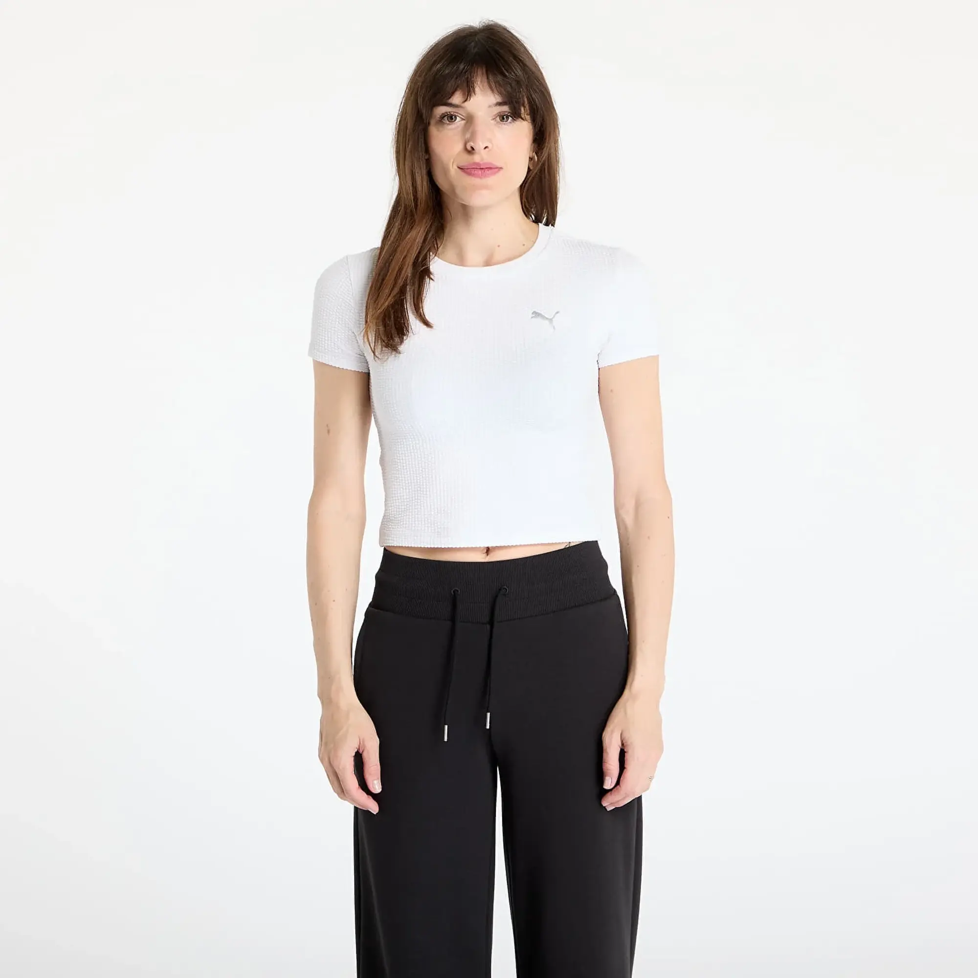 Top Puma Dare To Textured Baby Tee Puma White S
