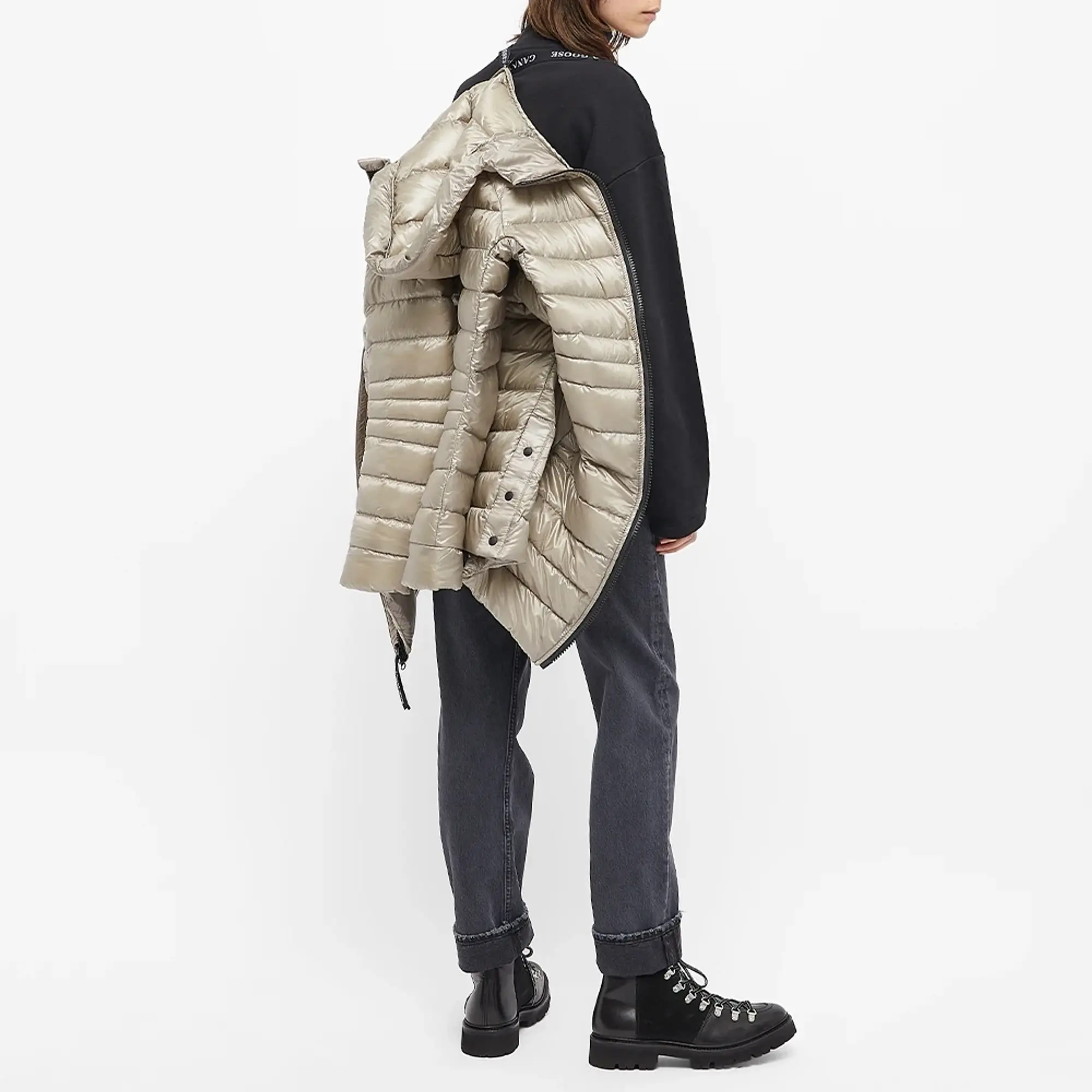 Canada Goose Women's Cypress Hooded Jacket Limestone