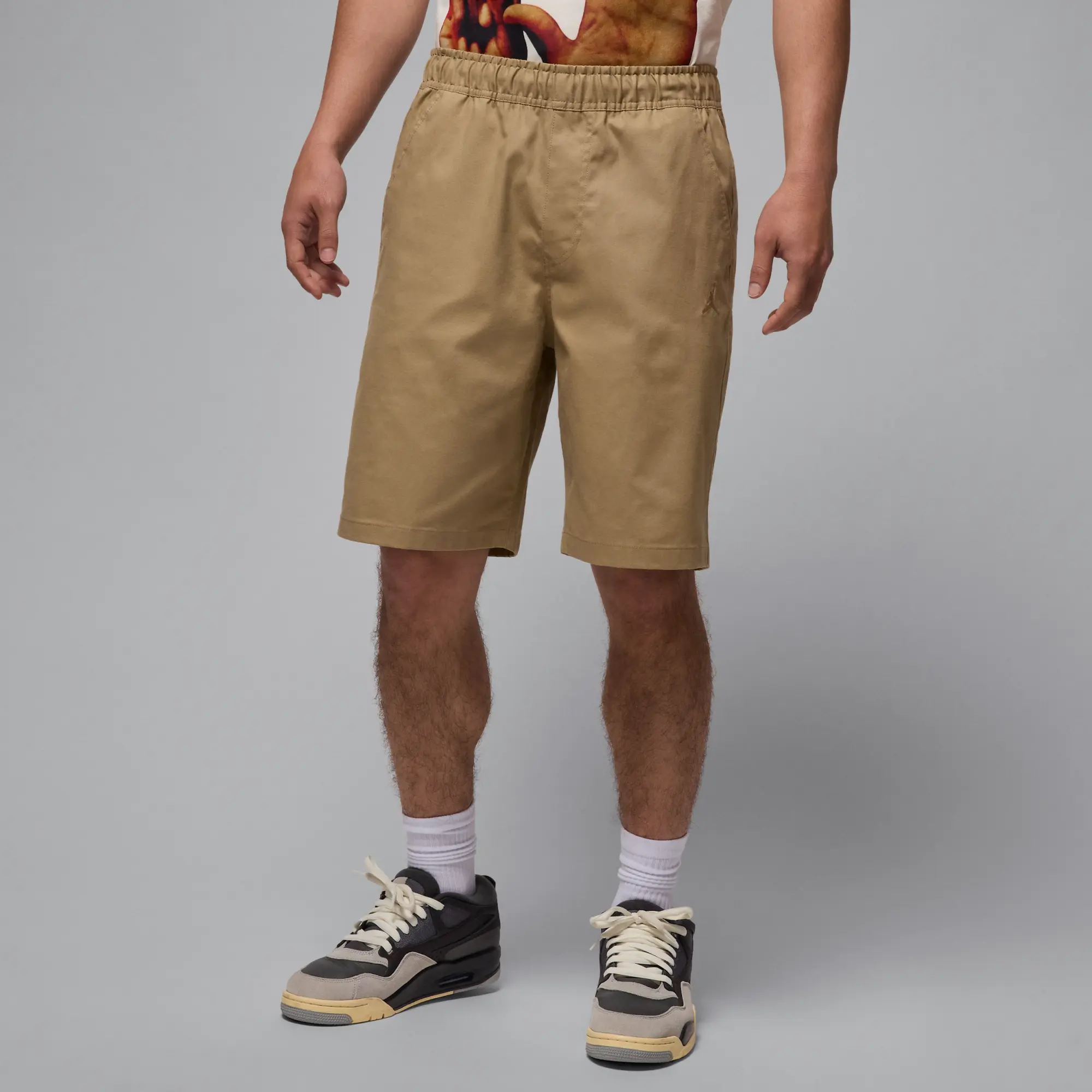 Nike Jordan Essentials Men's Woven Shorts - Brown - Cotton/Elastane