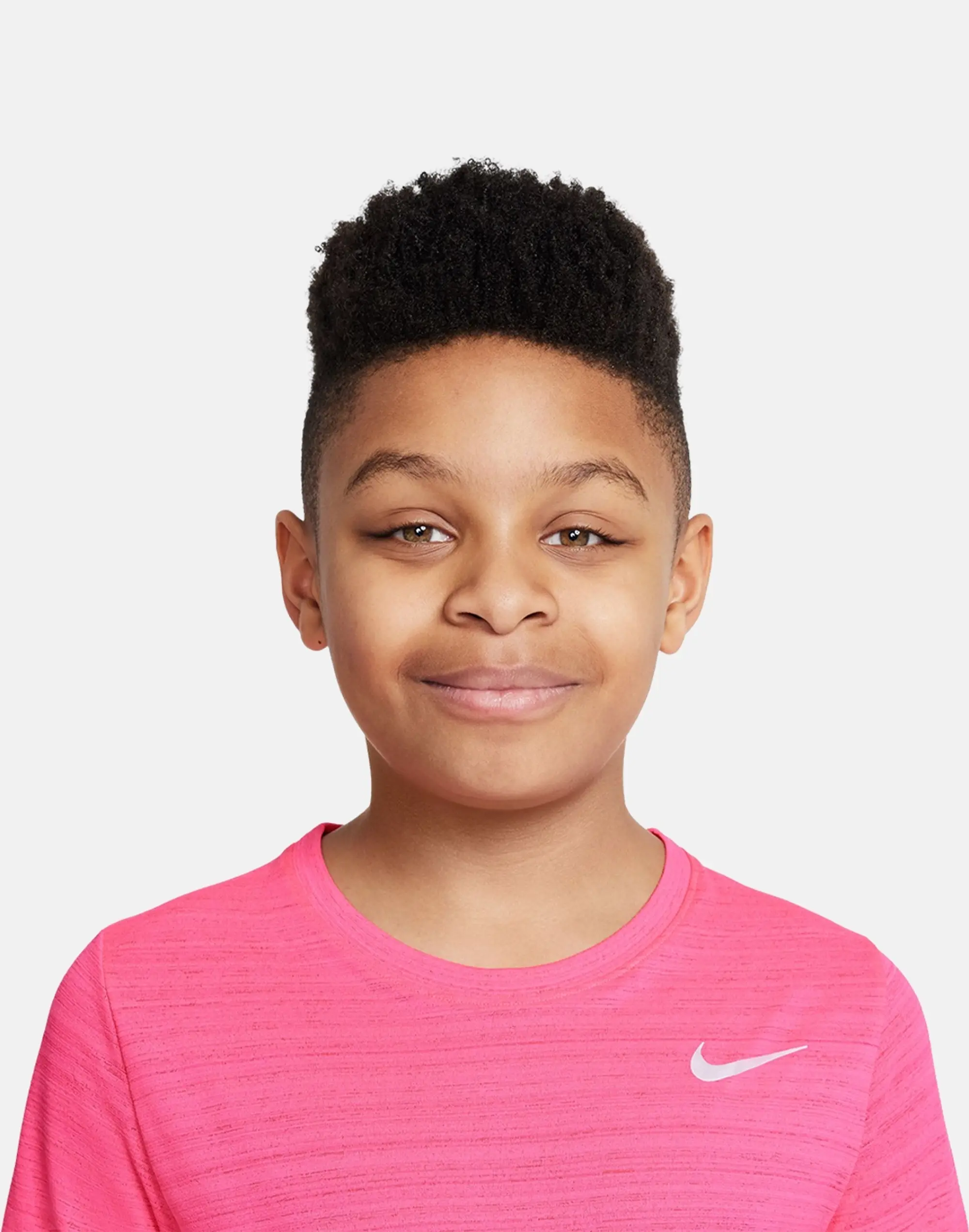 Nike Older Kids Miler T-Shirt in Pink 