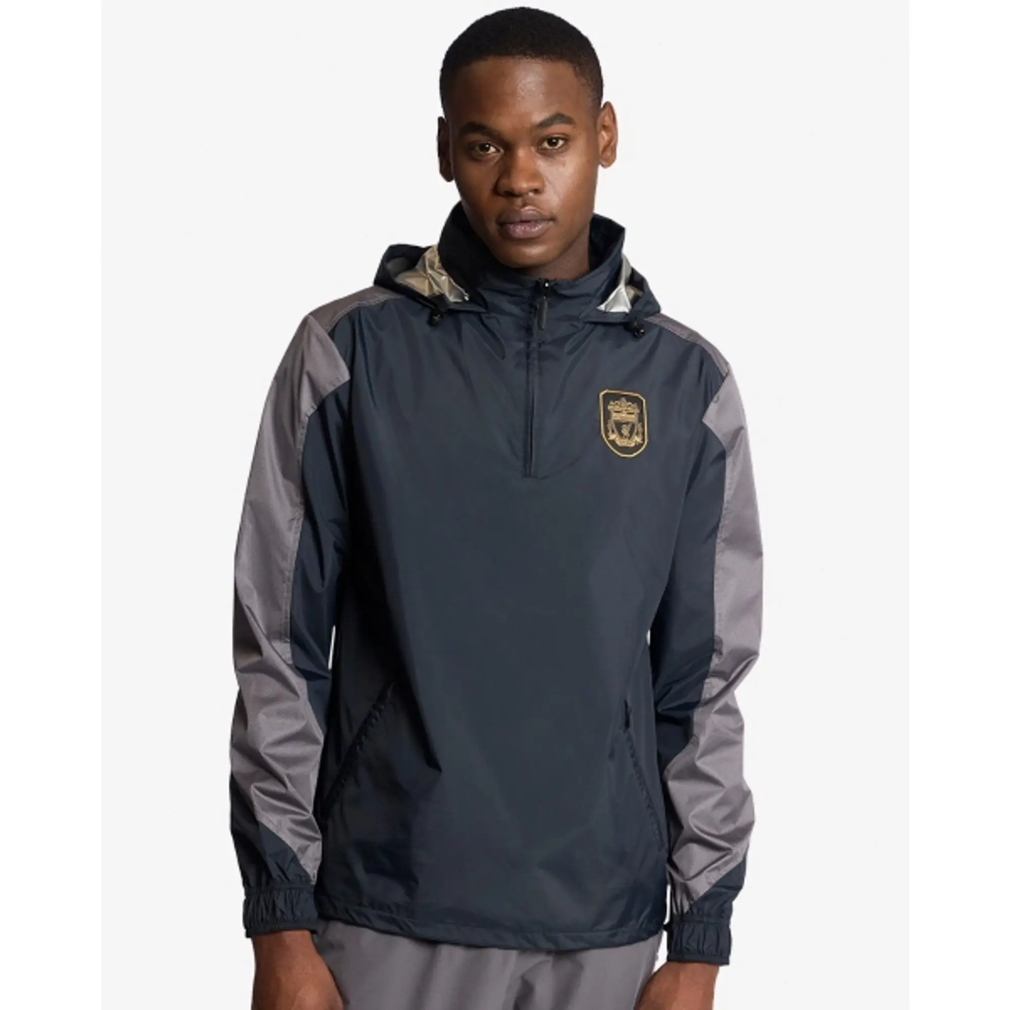 LFC Mens Istanbul 2005 Windbreaker Grey