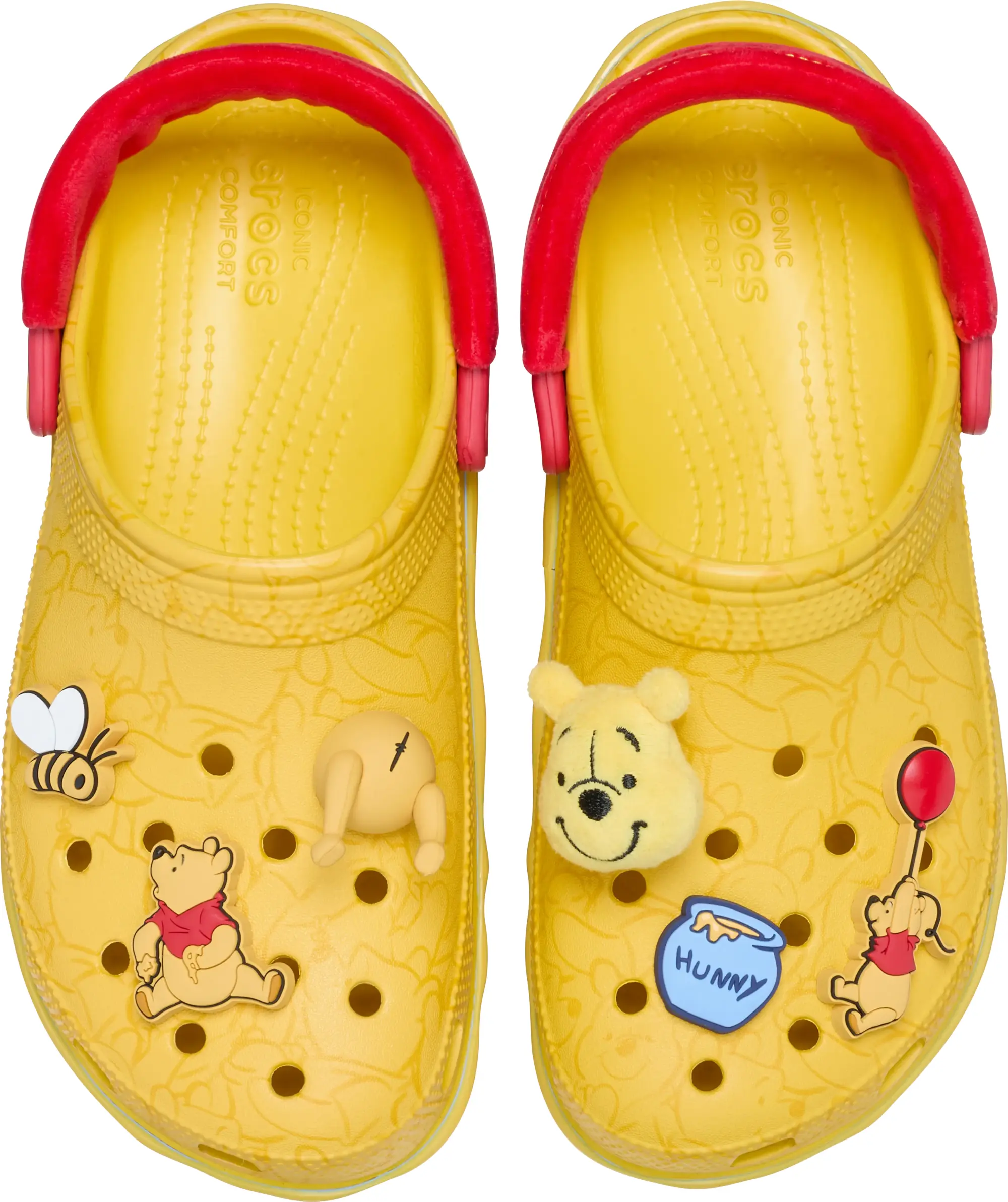 Crocs | Women | Disney Winnie The Pooh Classic Platform | Clogs | Multi | 3