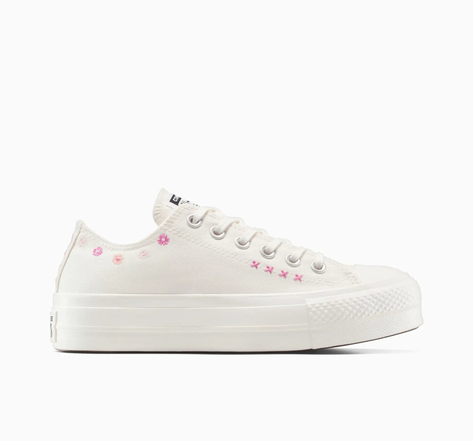 Converse Chuck Taylor All Star Lift Floral Embroidery Low Top - 
