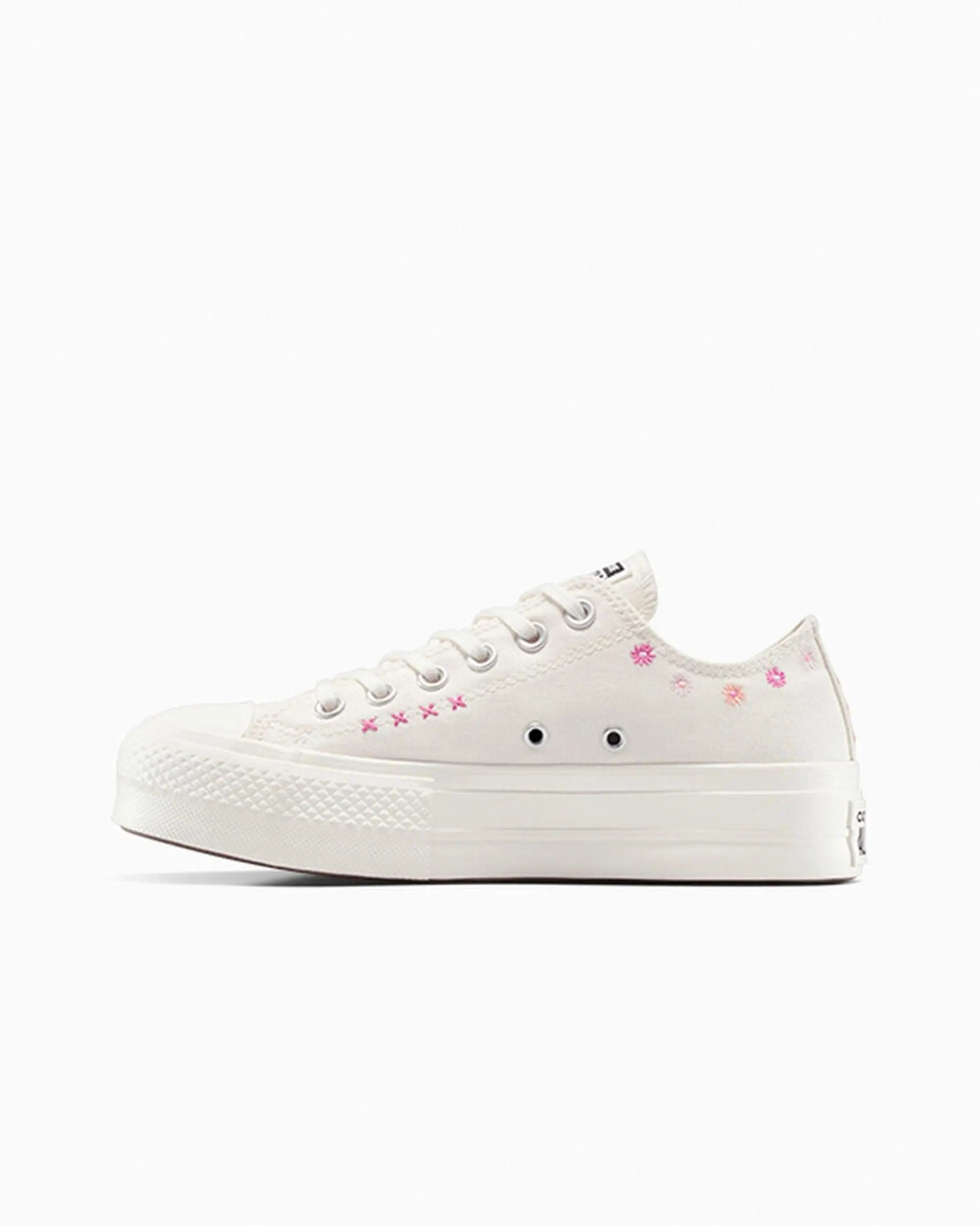 Converse Chuck Taylor All Star Lift Floral Embroidery Low Top - 