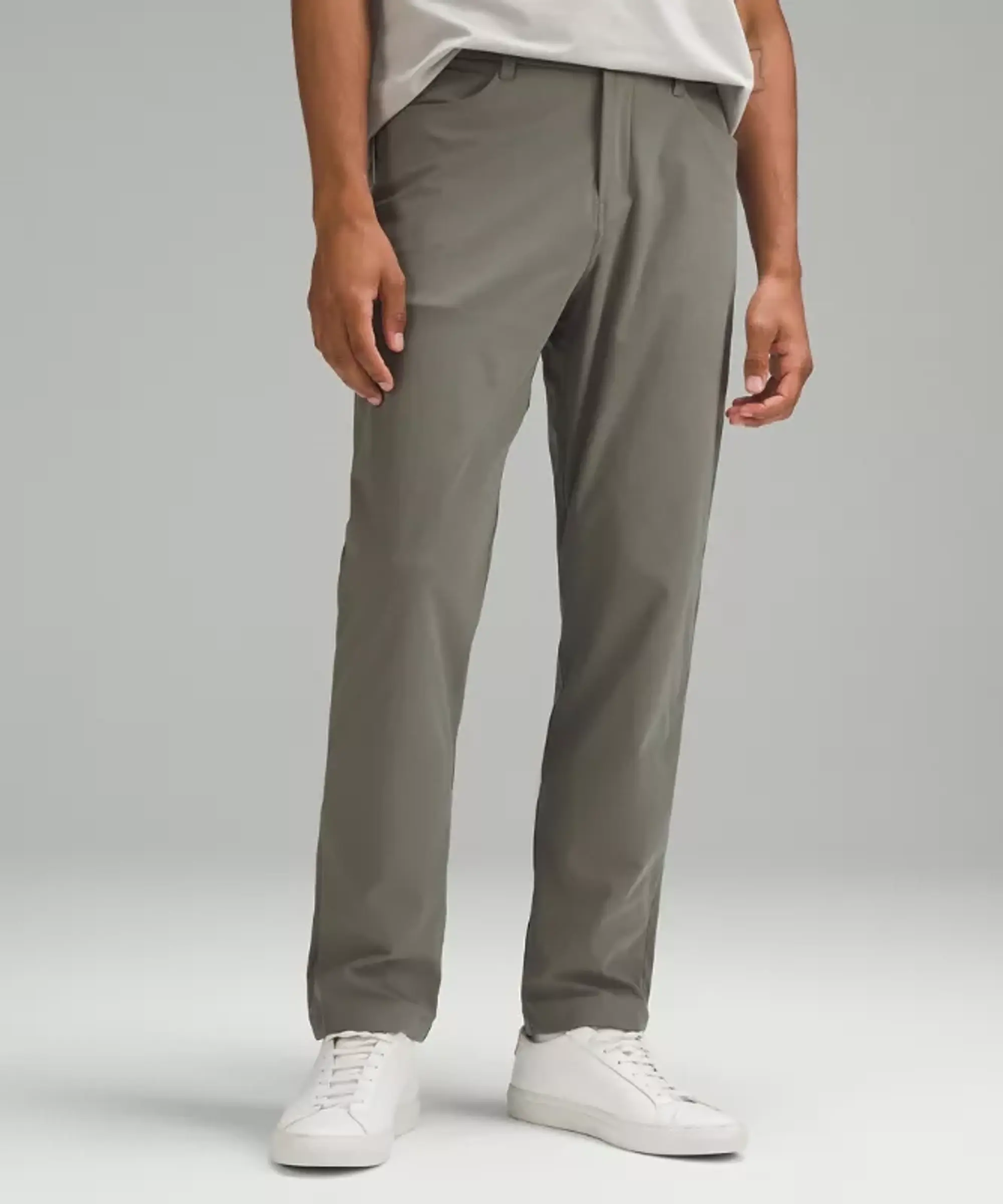 lululemon – Men's ABC Classic-Fit 5 Pocket Trousers 34L Warpstreme – Color Grey – Size 30