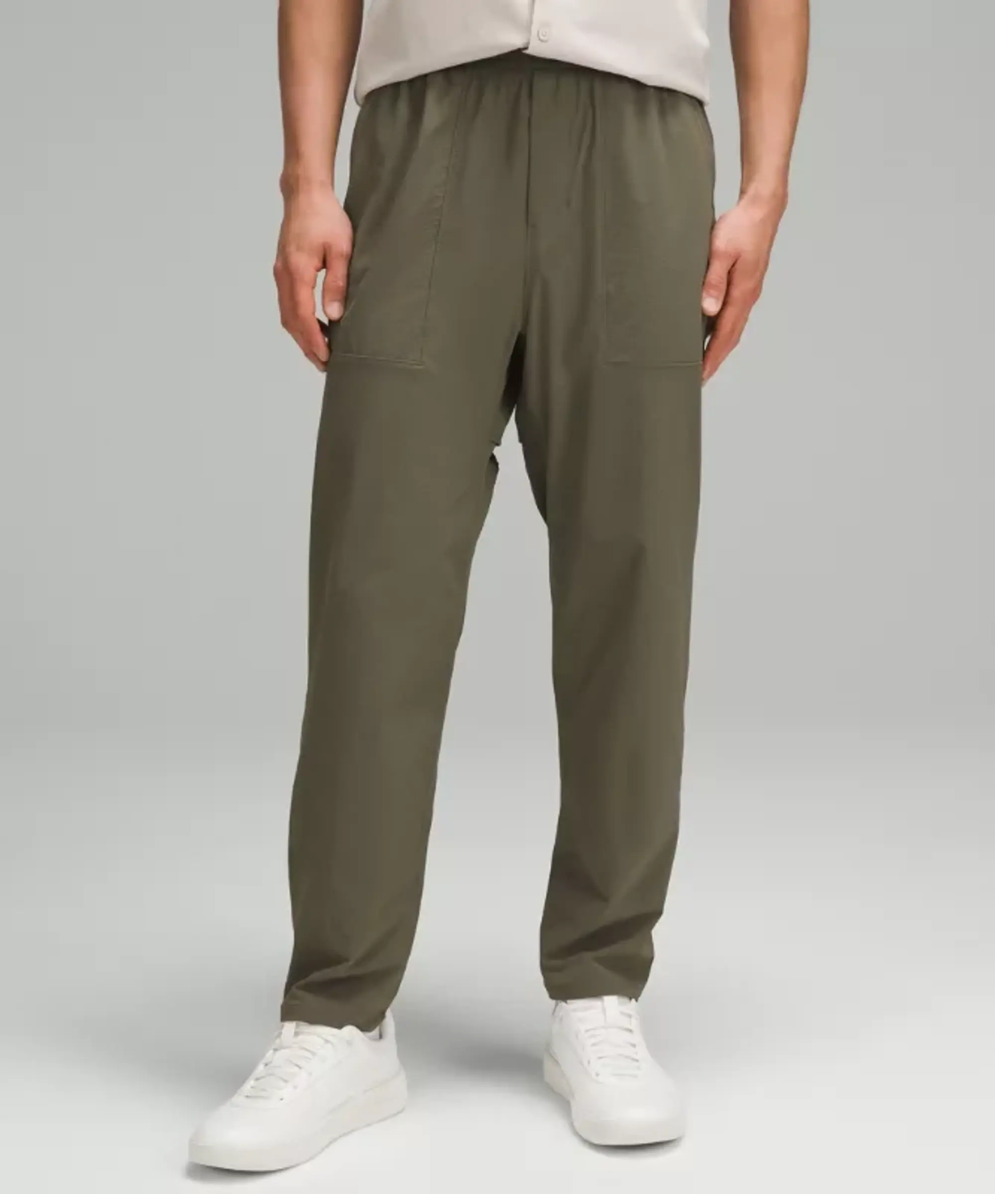 lululemon – Men's Pull-On Classic-Fit Trousers 30L – Color Green – Size L
