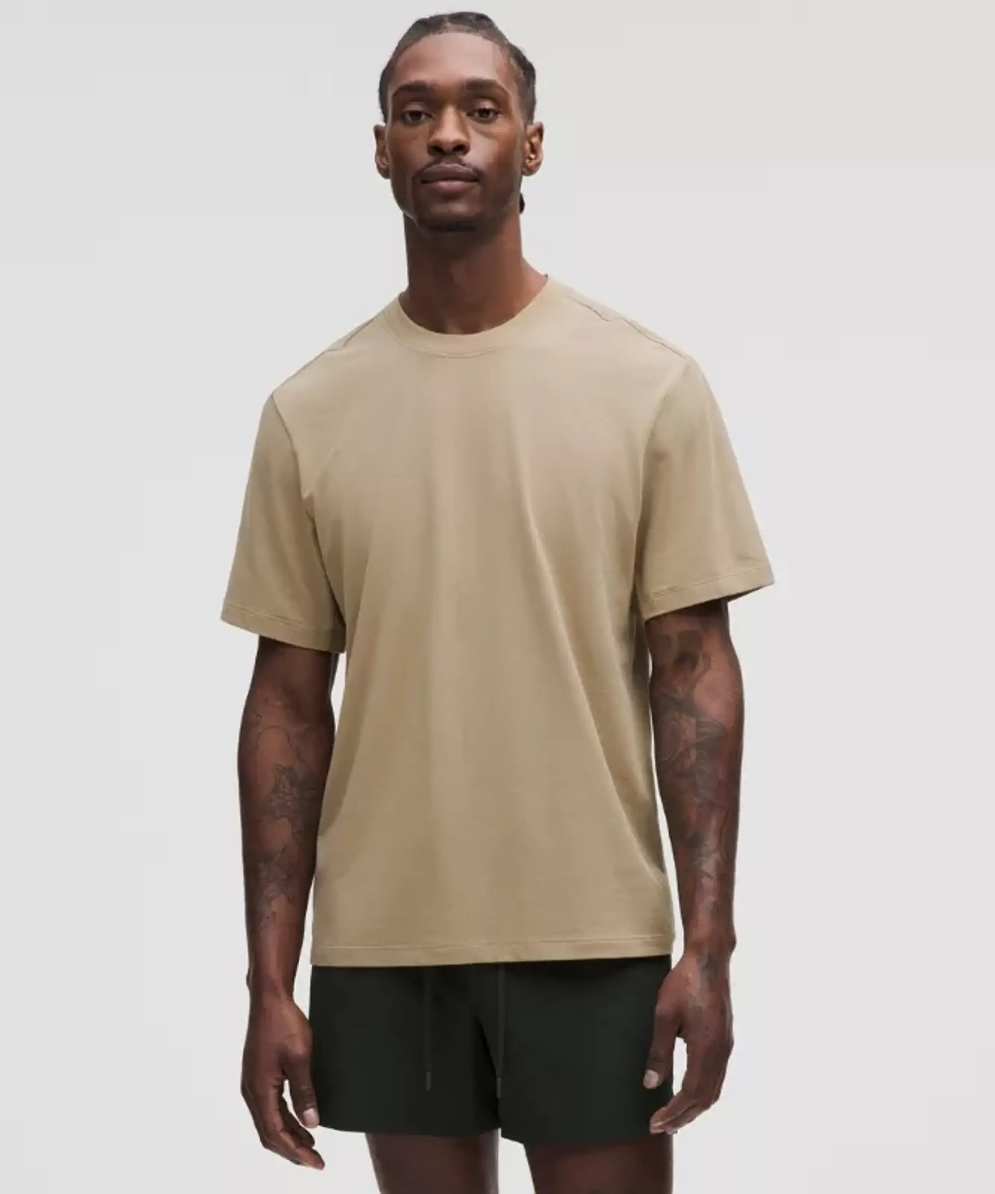 lululemon – Men's Zeroed In Short-Sleeve Shirt – Color Brown – Size L
