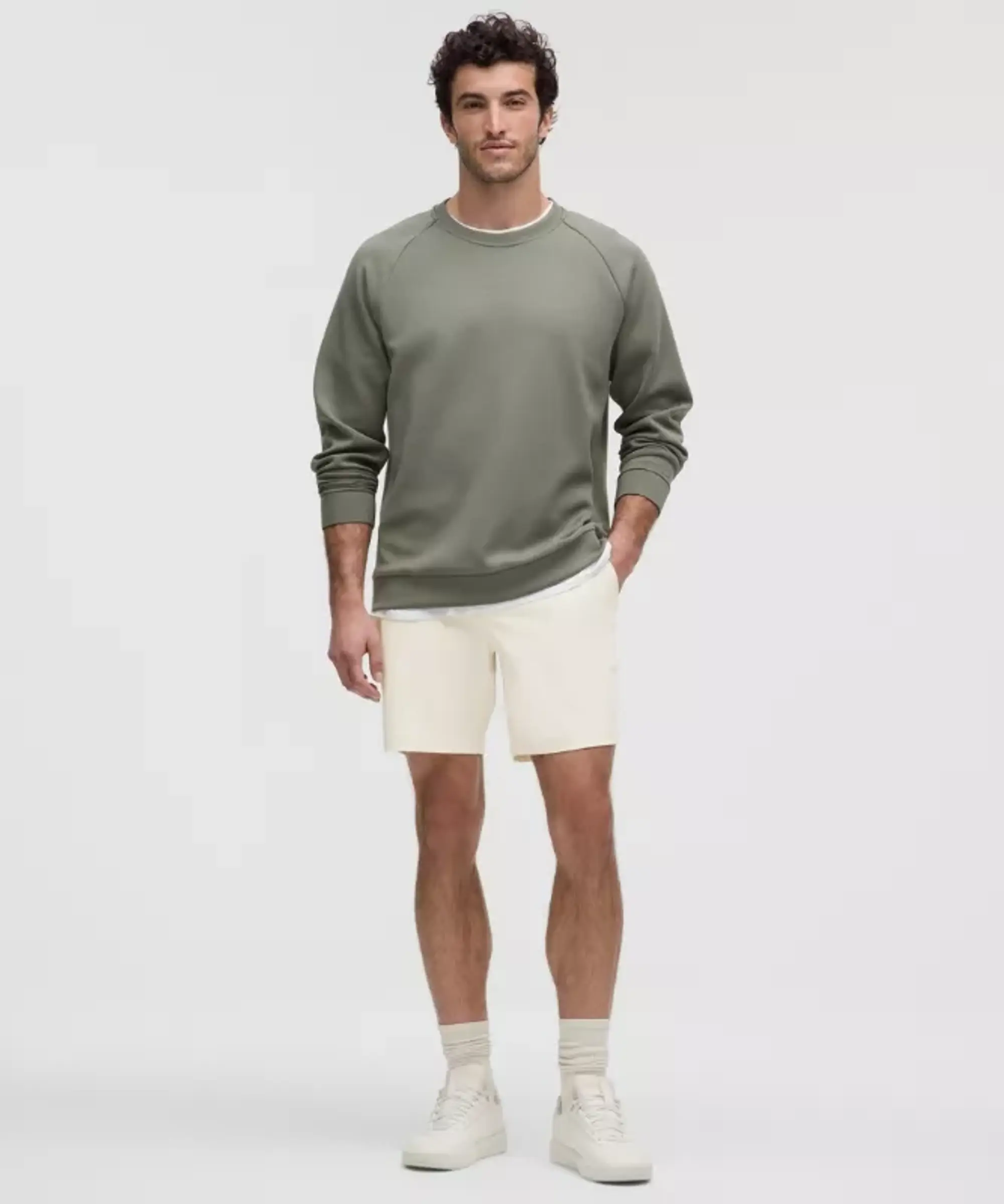 lululemon – Men's ABC Classic-Fit Shorts Warpstreme – 7" – Color White – Size 28