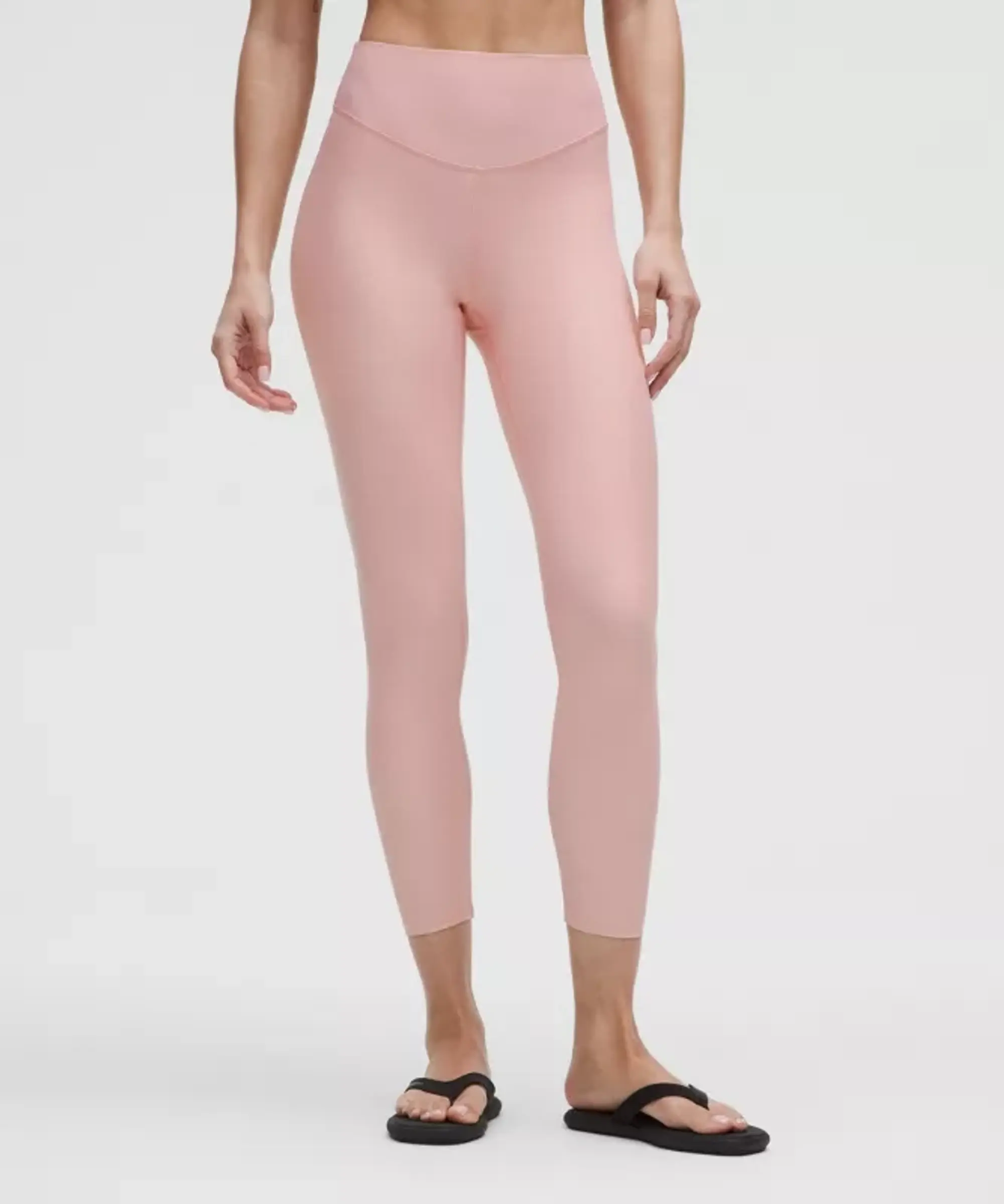 lululemon – Women's Wunder Under SenseKnit High-Rise Tight Leggings – 25" – Color Pink – Size 0