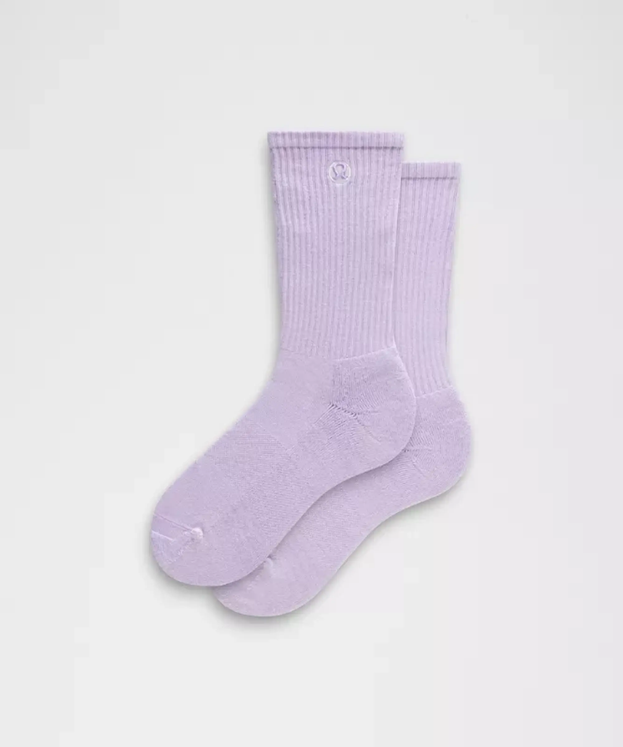 lululemon – Unisex Daily Essential Crew Socks – Color Purple – Size L