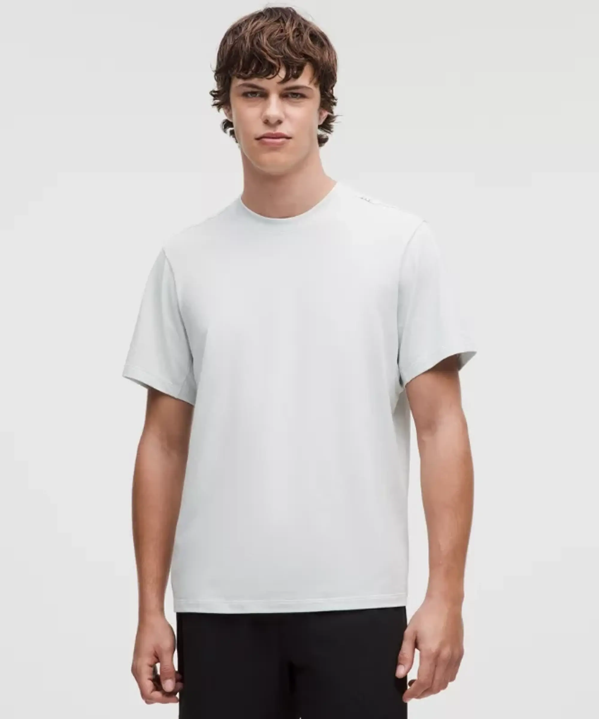 lululemon – Men's Zeroed In Short-Sleeve Shirt – Color Grey – Size L